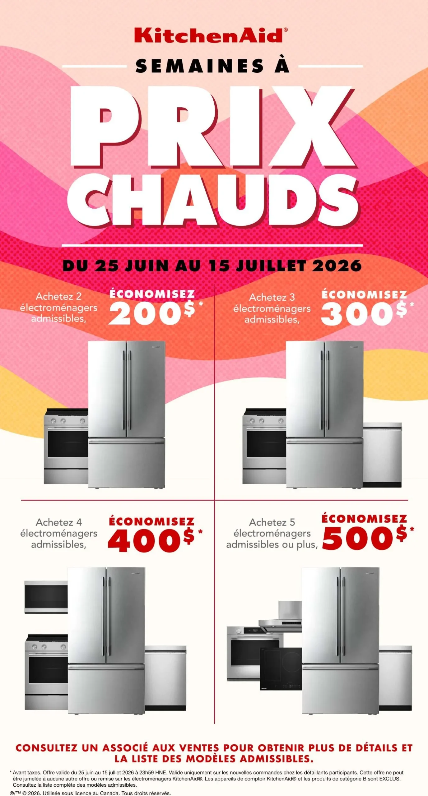 Page 2 de la Circulaire Ameublement Machabée du 25 juin au 15 juillet 2026