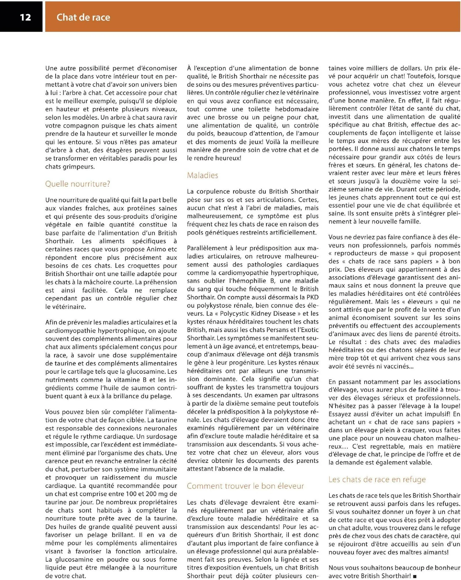 Page 12 de la Circulaire Animo etc du 21 au 30 août 2026