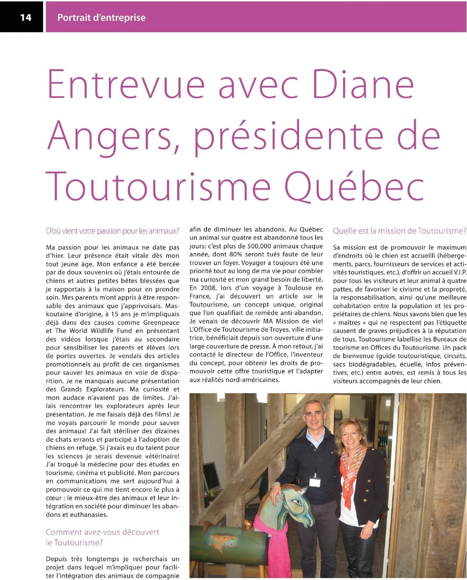 Page 14 de la Circulaire Animo etc du 21 au 30 août 2026