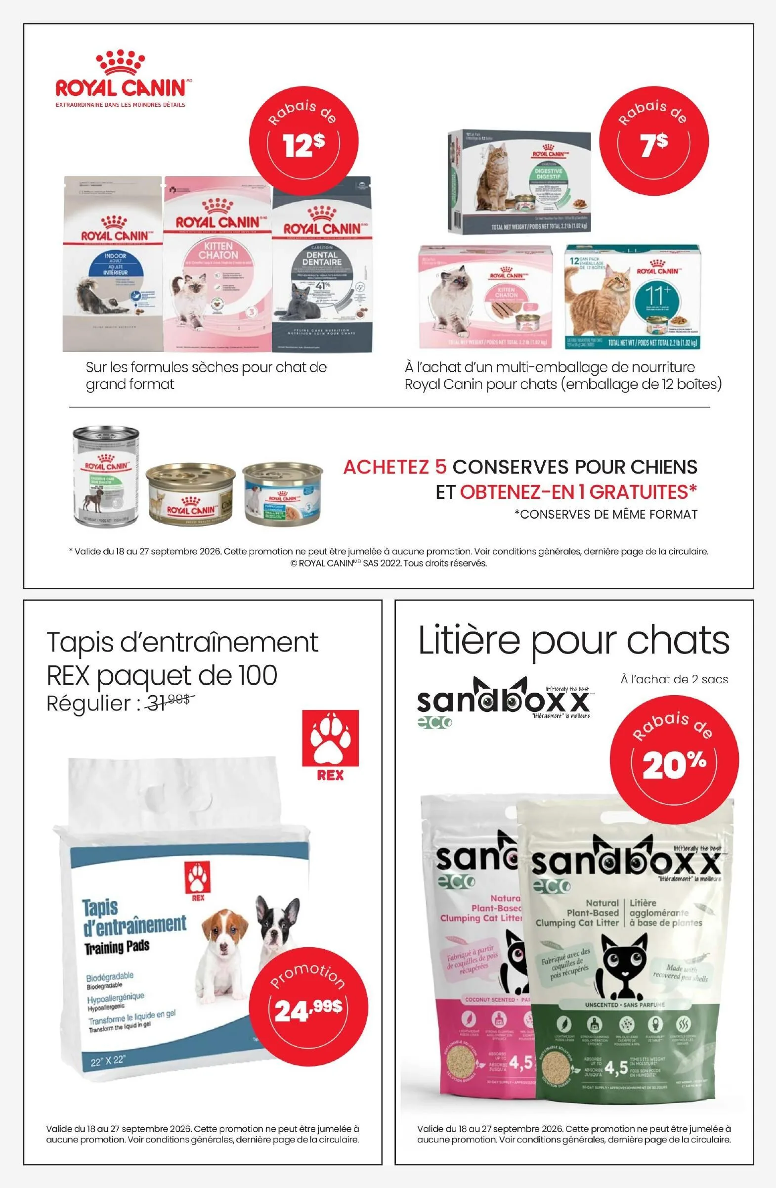 Page 2 de la Circulaire Animo etc. du 18 au 27 septembre 2026