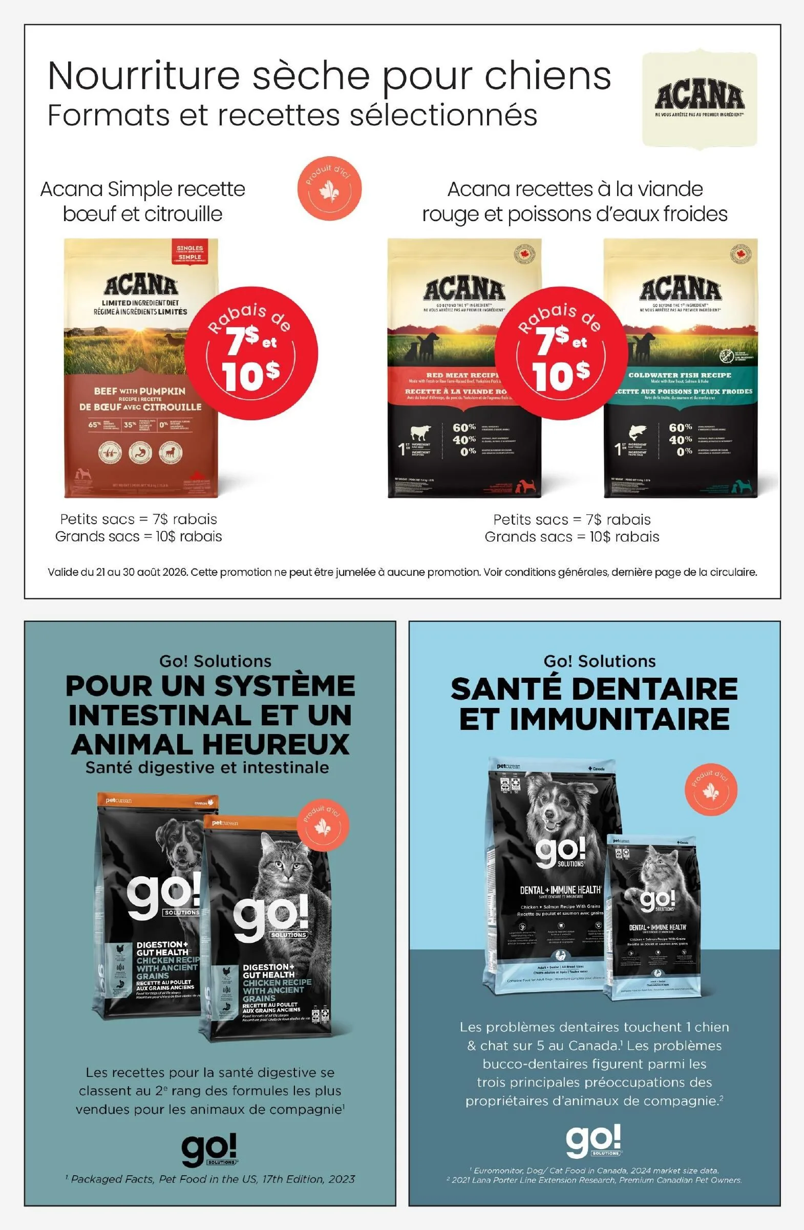 Page 5 de la Circulaire Animo etc. du 21 au 30 août 2026