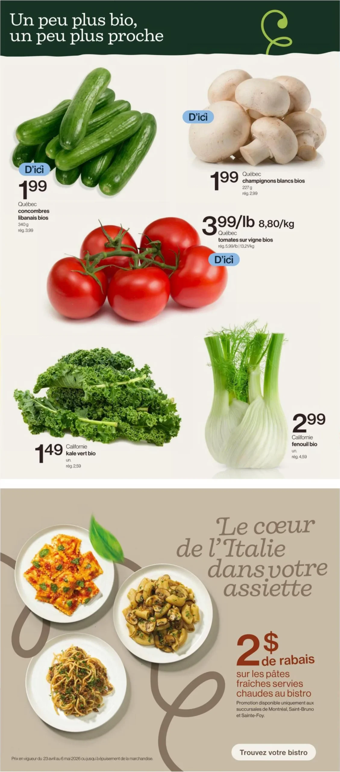 Page 4 de la Circulaire Avril du 23 au 29 avril 2026