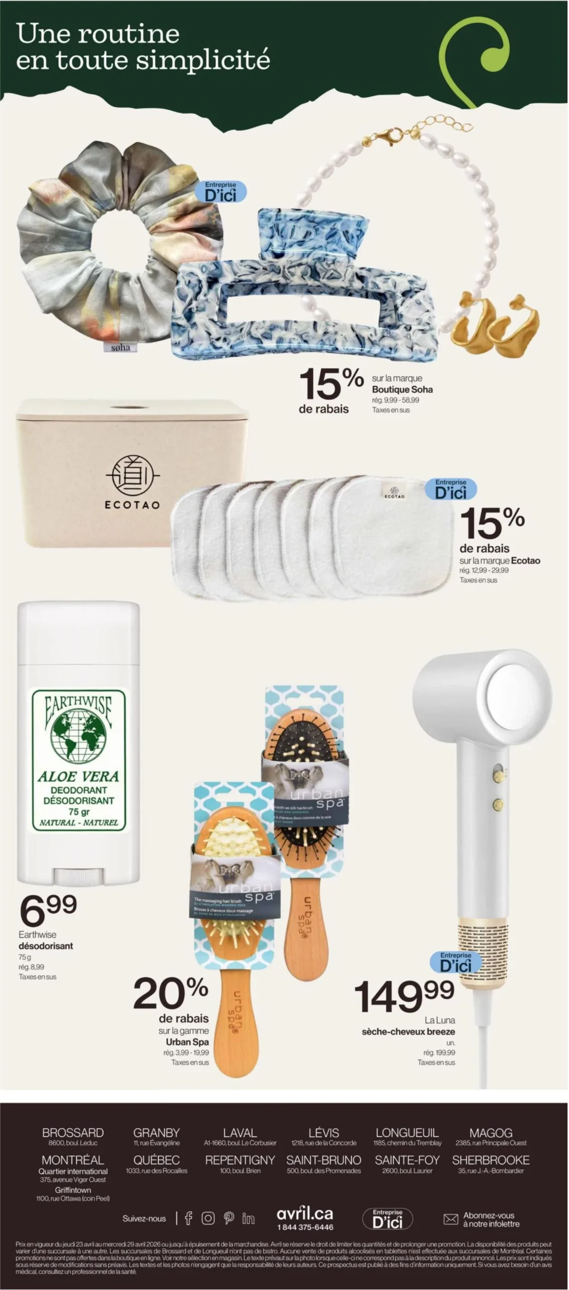 Page 13 de la Circulaire Avril du 23 au 29 avril 2026