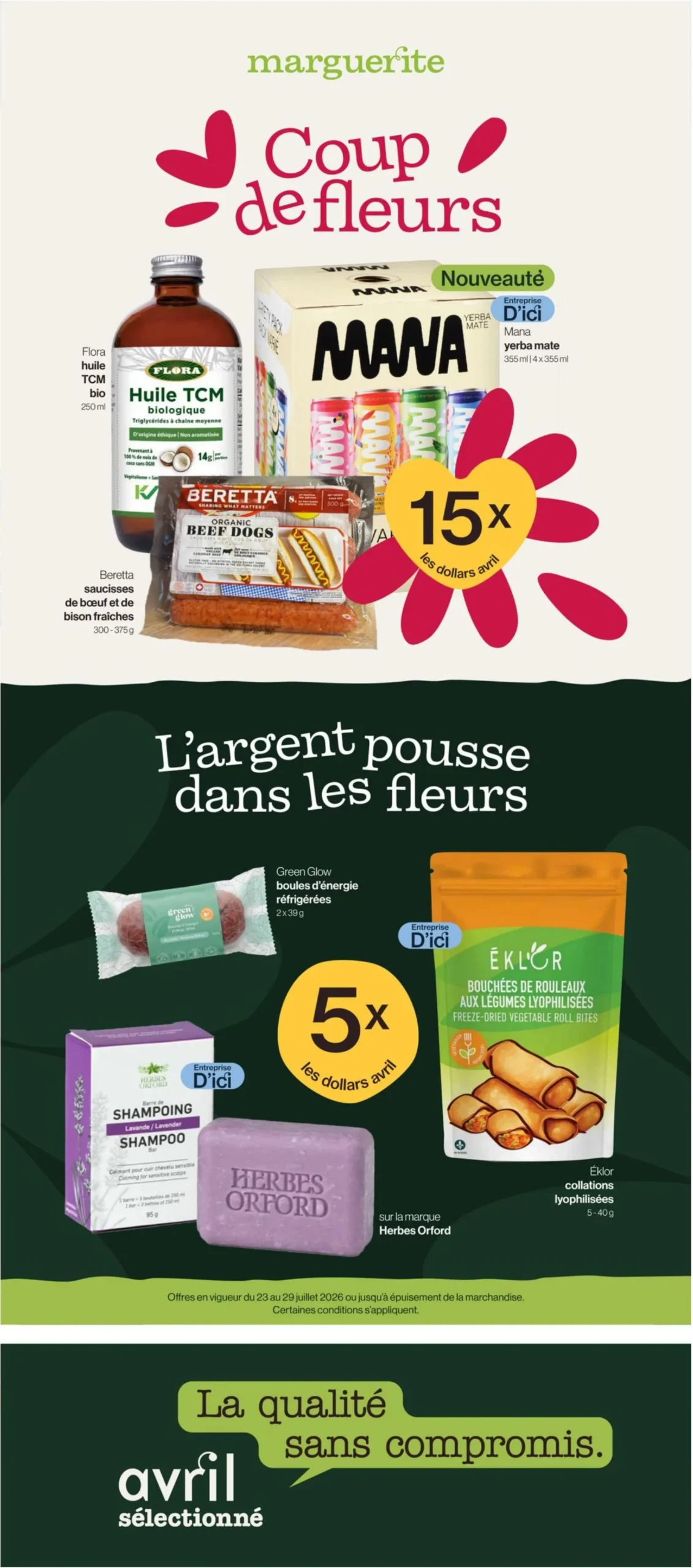 Page 6 de la Circulaire Avril du 23 au 29 juillet 2026