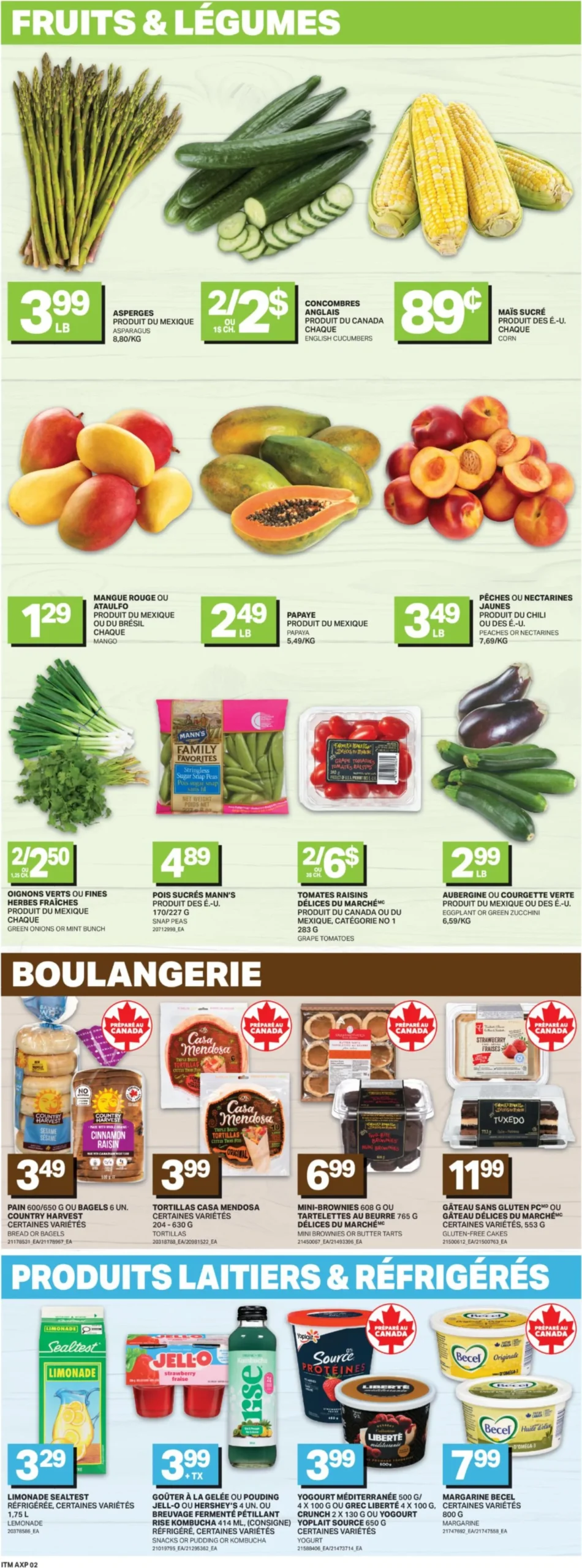 Page 4 de la Circulaire Axep du 11 au 17 juin 2026