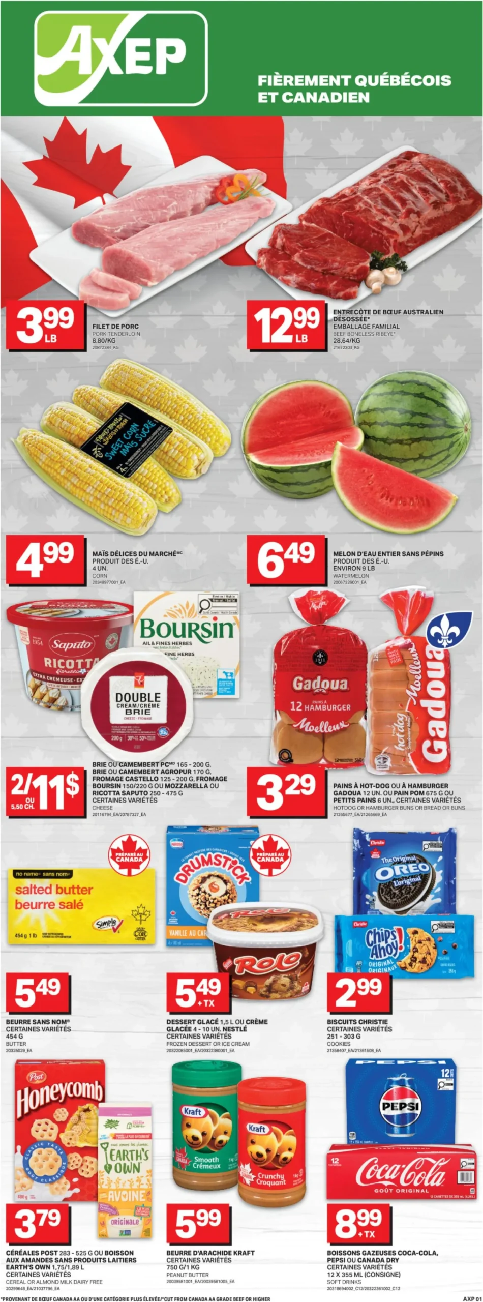Page 2 de la Circulaire Axep du 25 juin au 1 juillet 2026