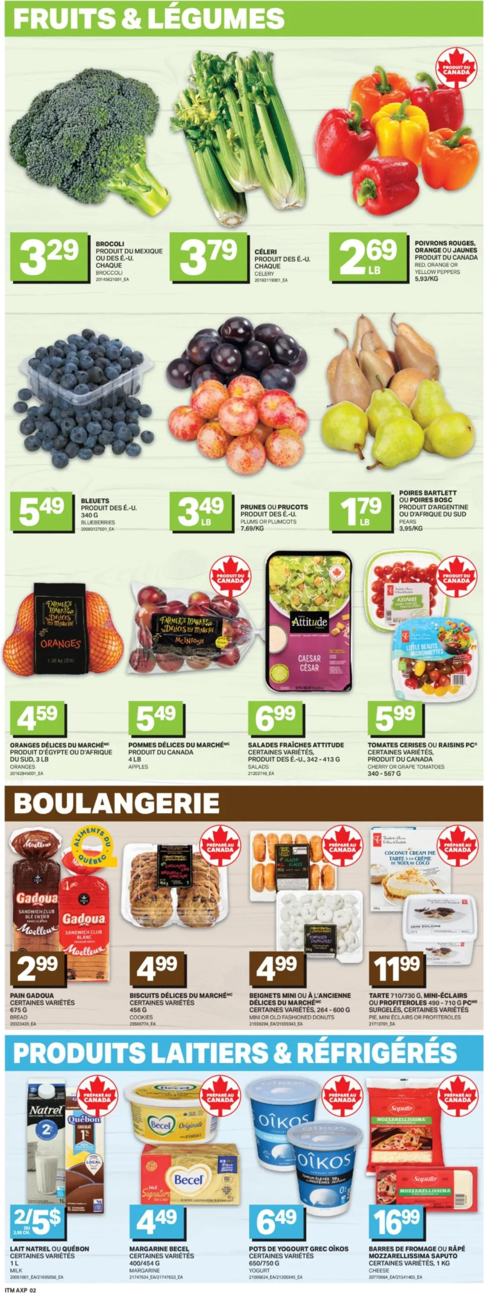 Page 4 de la Circulaire Axep du 25 juin au 1 juillet 2026