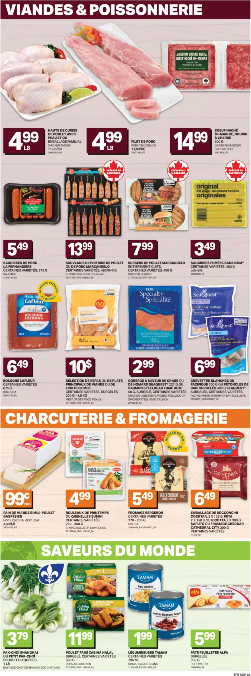 Page 4 de la Circulaire Axep du 3 au 9 septembre 2026