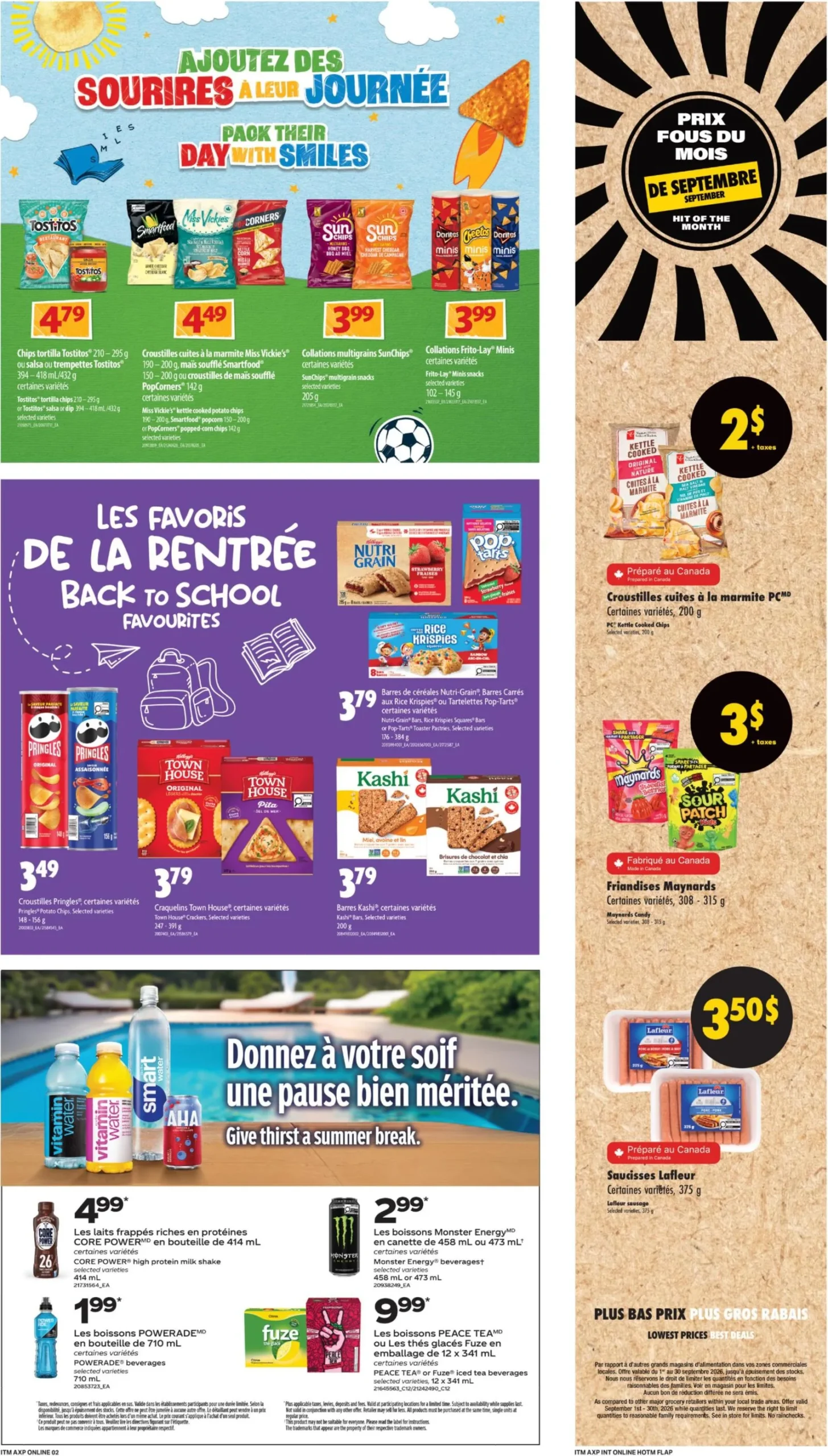 Page 7 de la Circulaire Axep du 3 au 9 septembre 2026