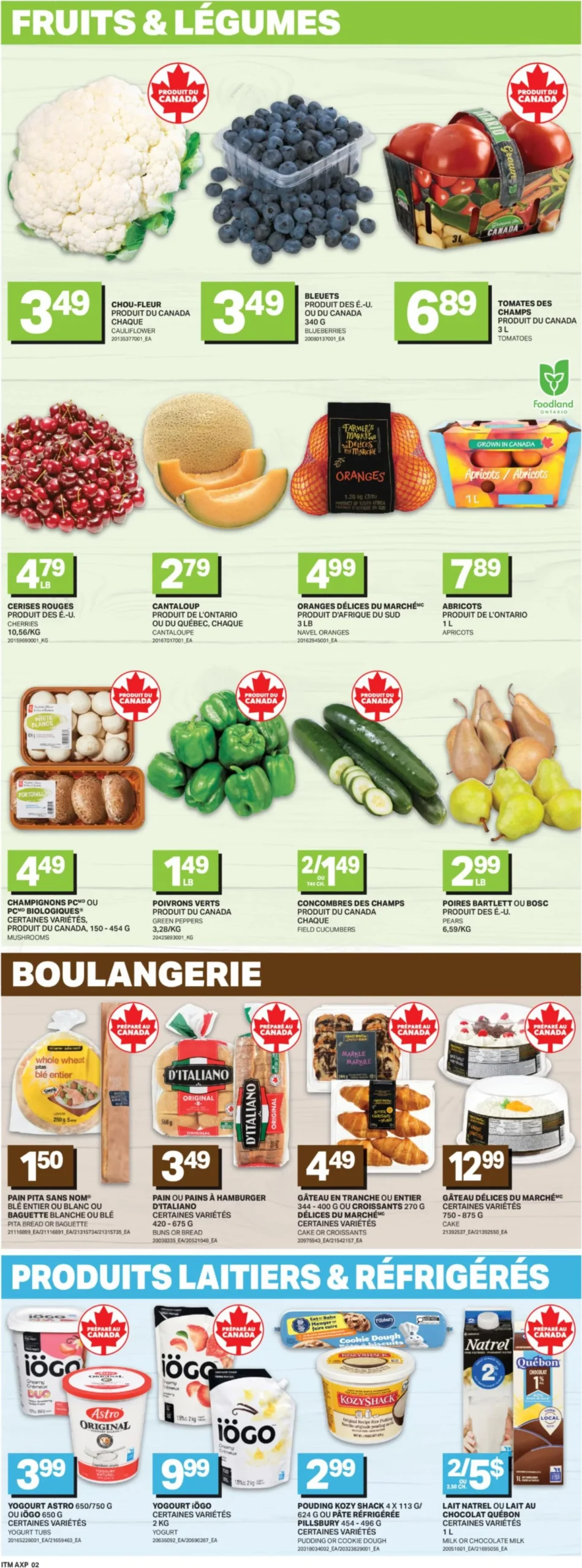 Page 4 de la Circulaire Axep du 6 au 12 août 2026