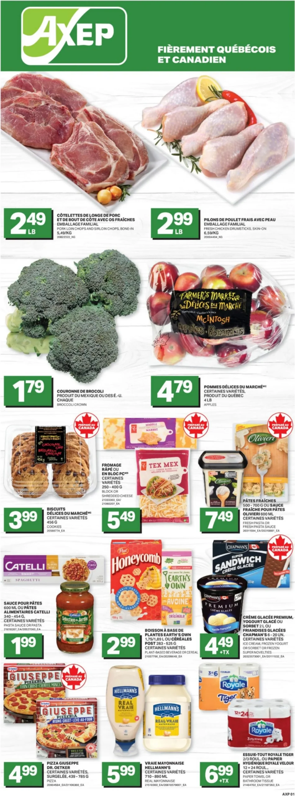 Page 2 de la Circulaire Axep du 9 au 15 avril 2026