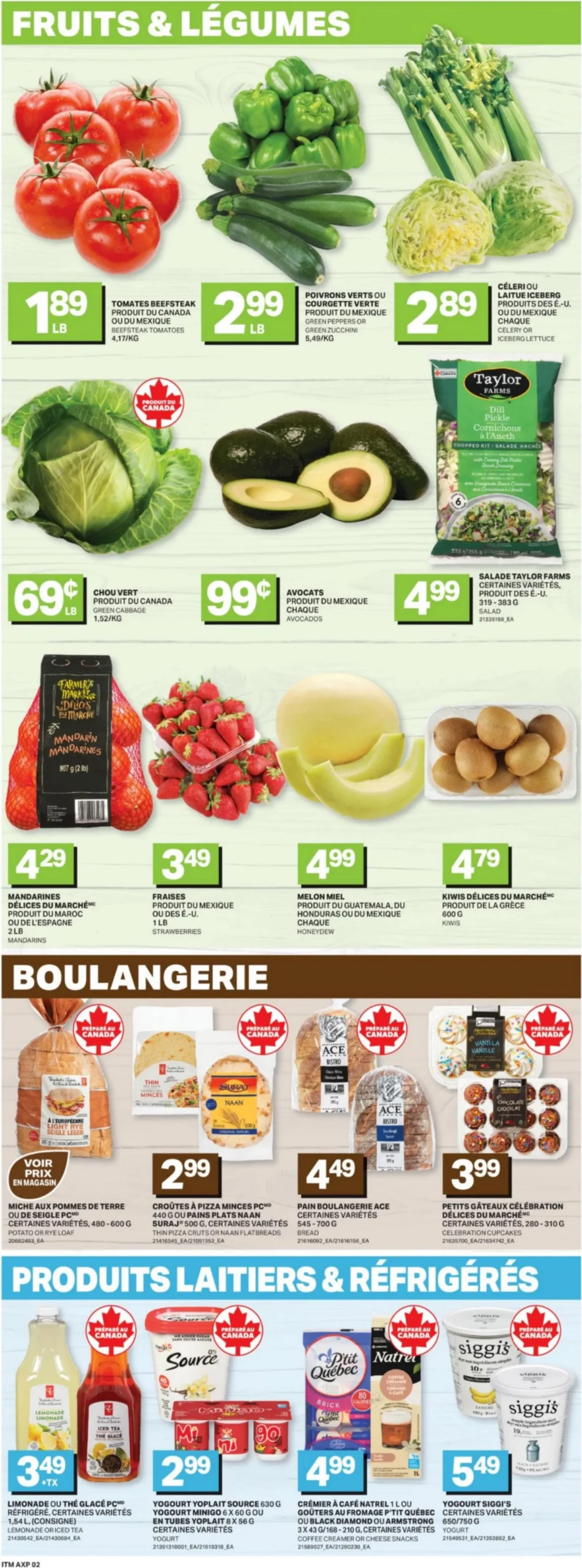 Page 4 de la Circulaire Axep du 9 au 15 avril 2026