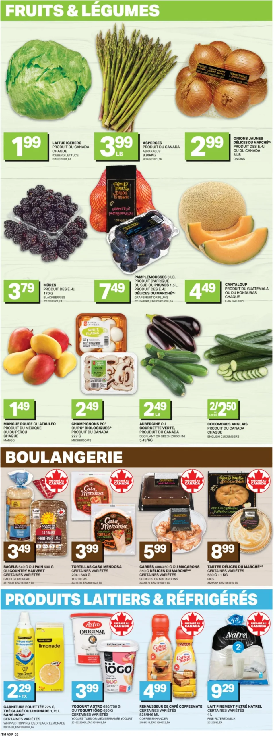 Page 4 de la Circulaire Axep du 9 au 15 juillet 2026