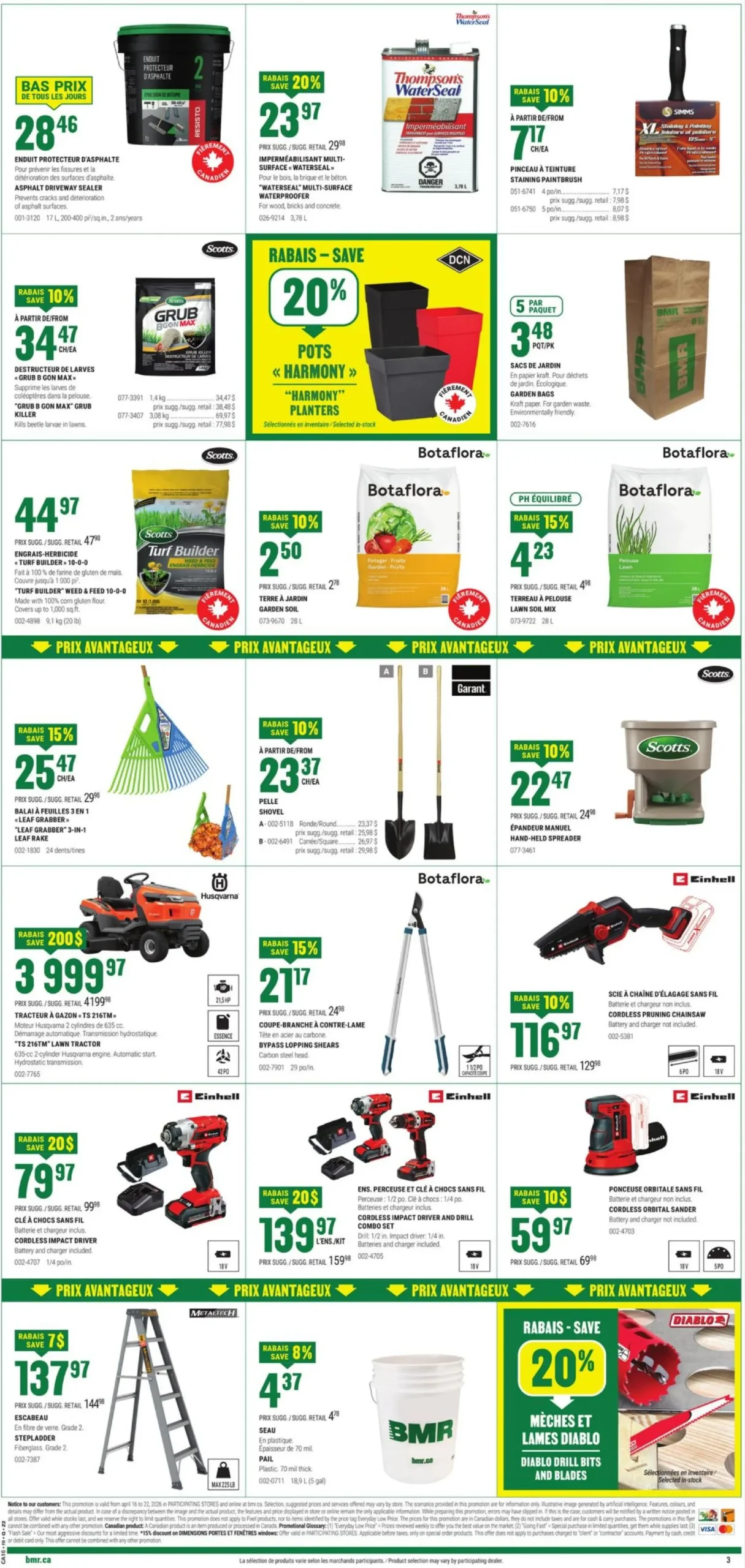 Page 7 de la Circulaire BMR du 16 au 22 avril 2026