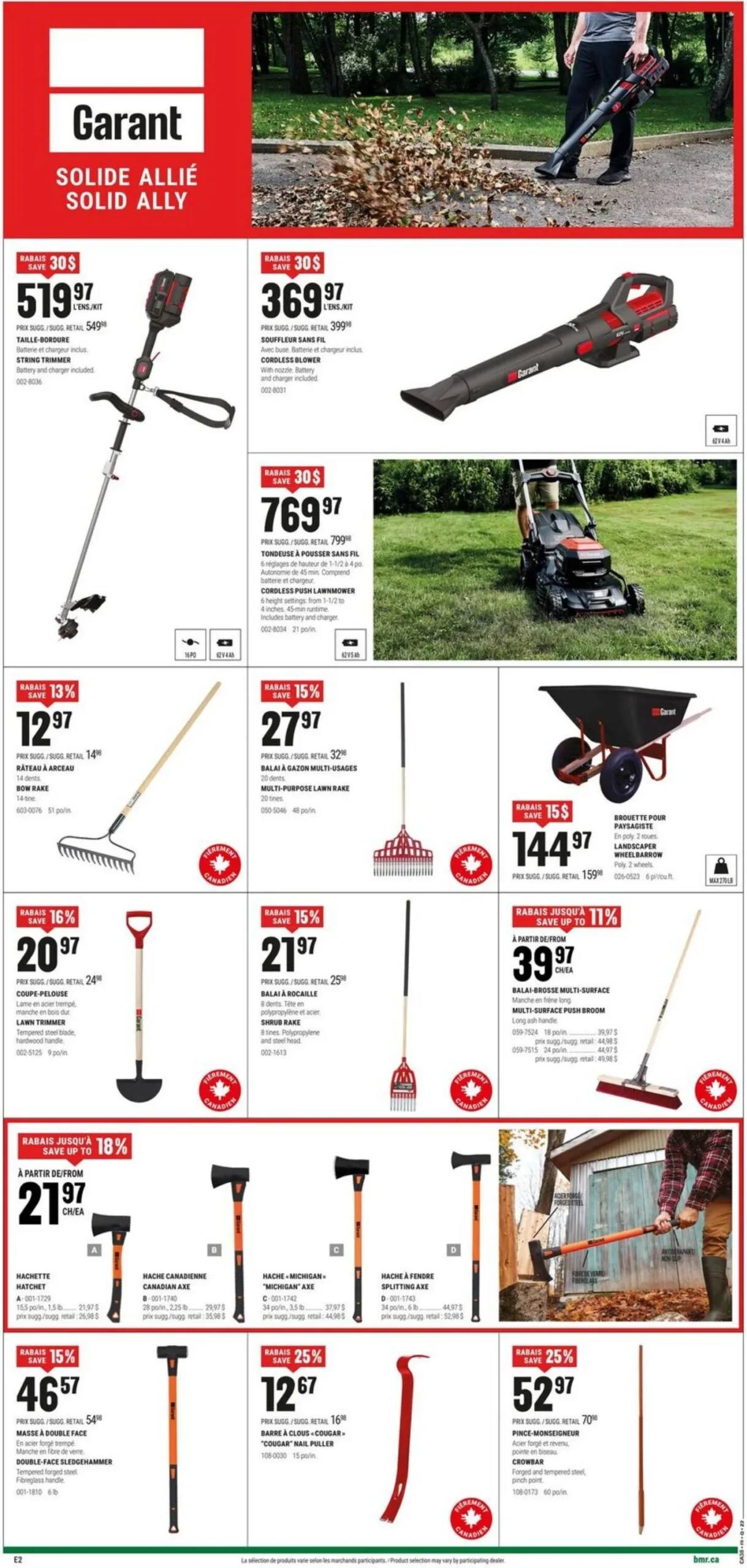 Page 6 de la Circulaire BMR du 17 au 23 septembre 2026