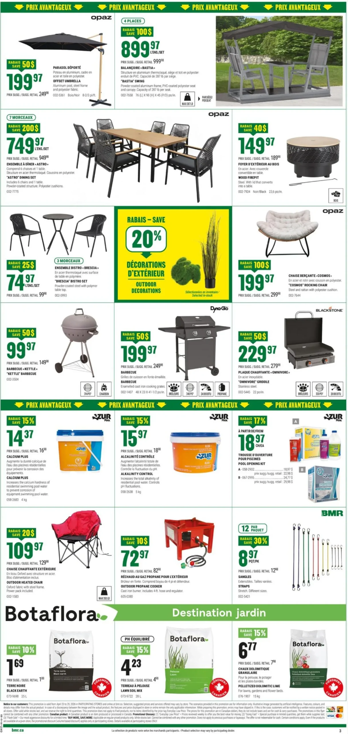 Page 5 de la Circulaire BMR du 23 au 29 avril 2026