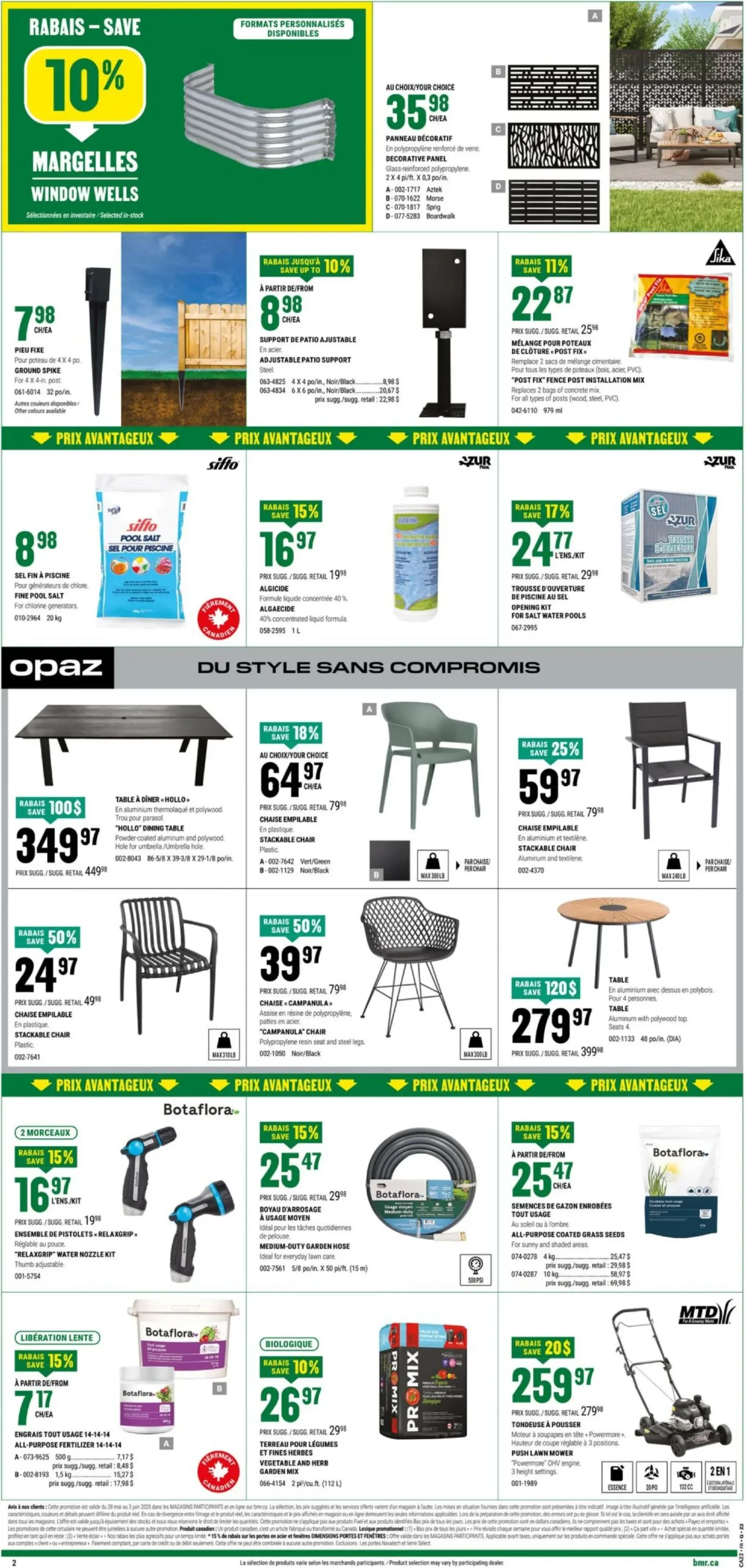 Page 3 de la Circulaire BMR du 28 mai au 3 juin 2026