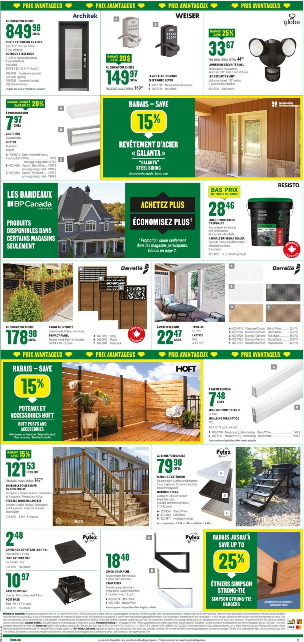 Page 4 de la Circulaire BMR du 7 au 13 mai 2026