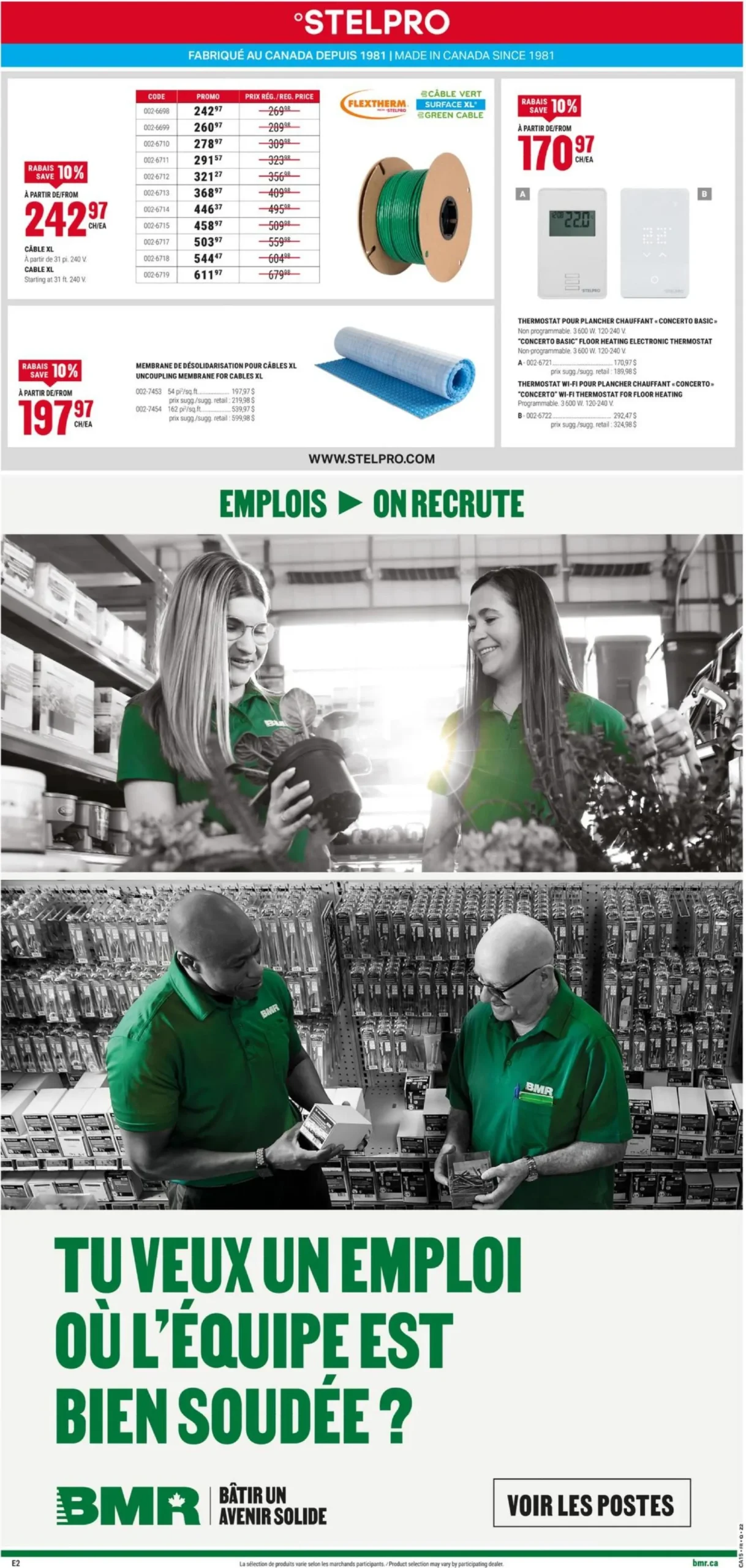 Page 5 de la Circulaire BMR du 9 au 15 avril 2026