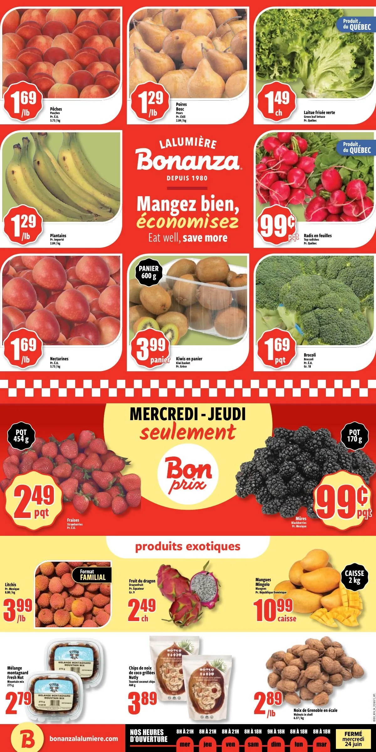 Page 4 de la Circulaire Bonanza Lalumière du 17 au 23 juin 2026