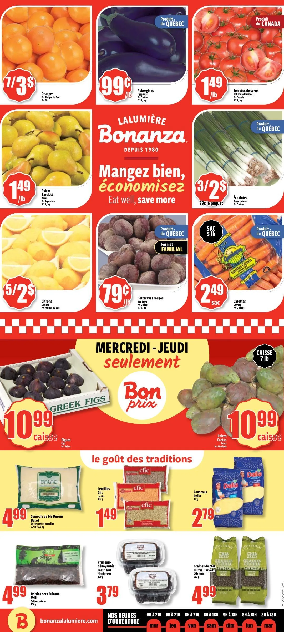 Page 4 de la Circulaire Bonanza Lalumière du 19 au 25 août 2026
