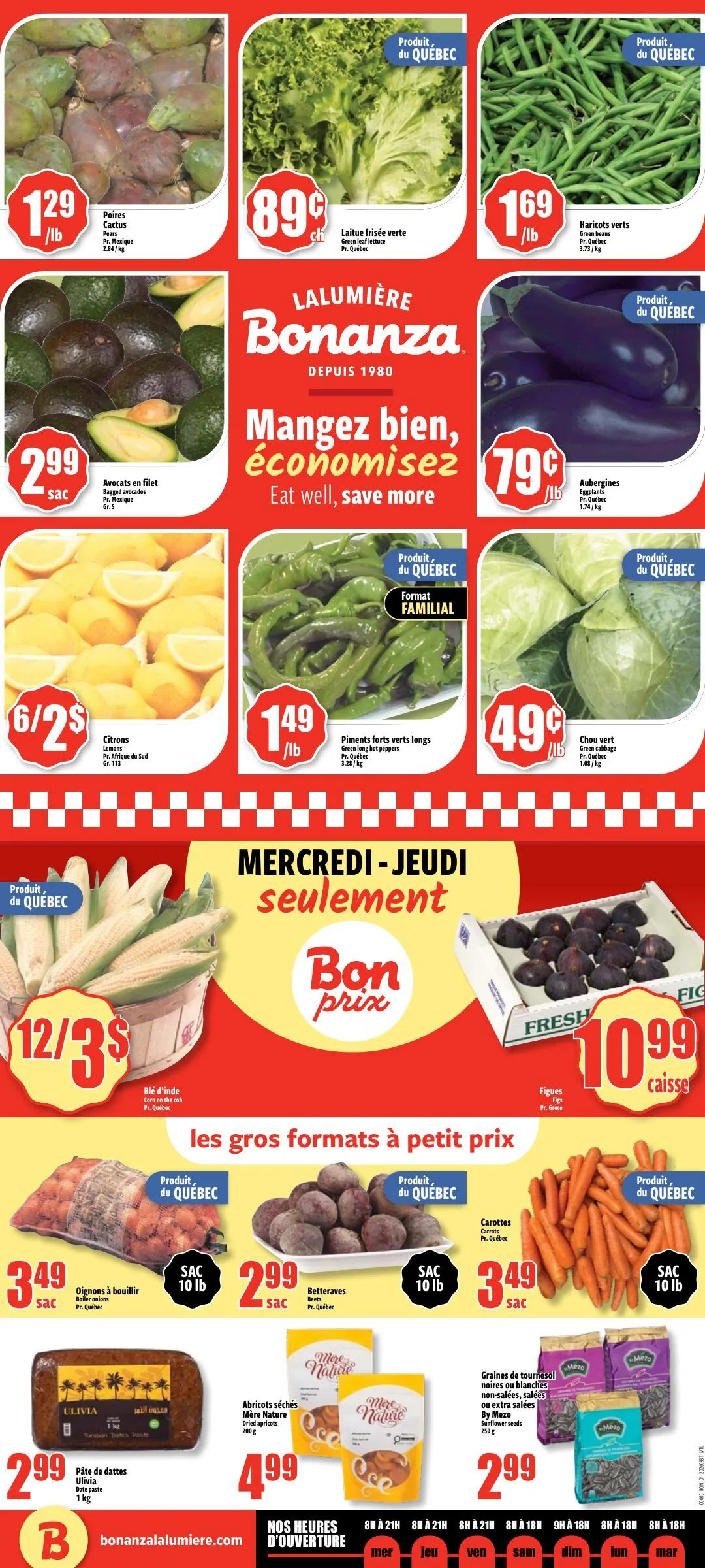 Page 4 de la Circulaire Bonanza Lalumière du 2 au 8 septembre 2026