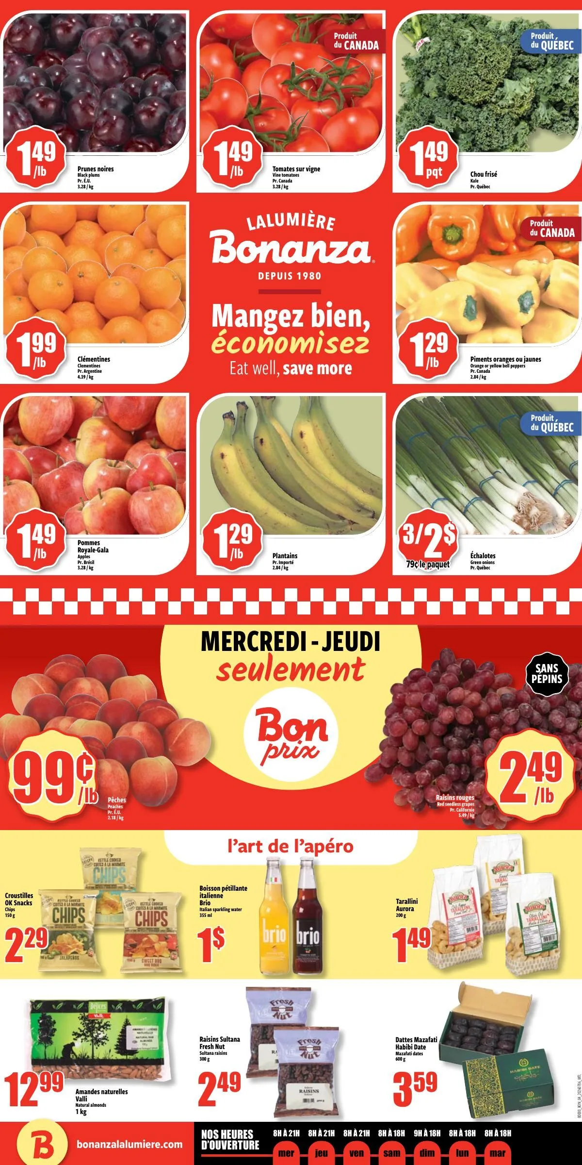 Page 4 de la Circulaire Bonanza Lalumière du 8 au 14 juillet 2026