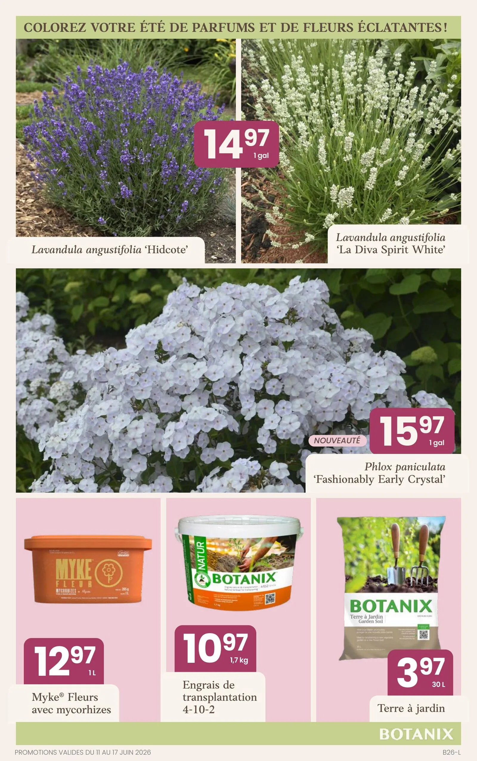 Page 3 de la Circulaire Botanix du 11 au 17 juin 2026
