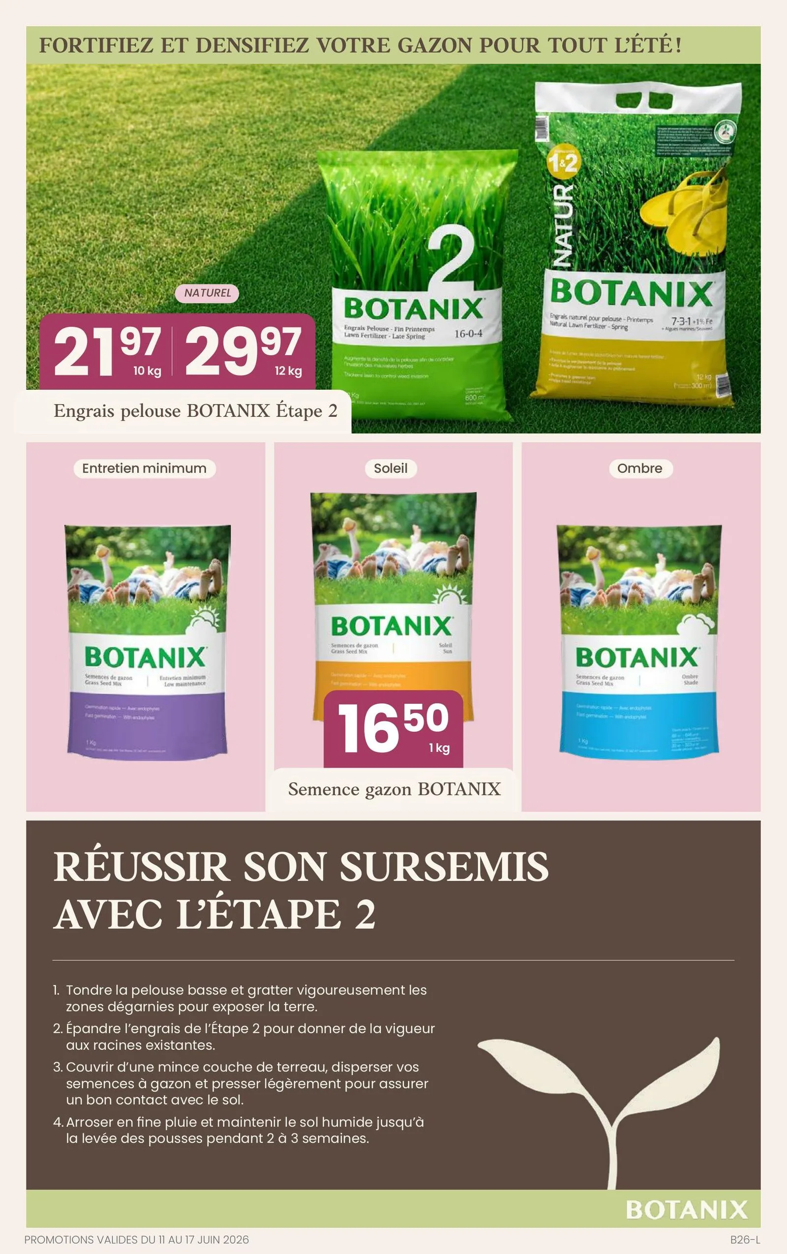 Page 8 de la Circulaire Botanix du 11 au 17 juin 2026