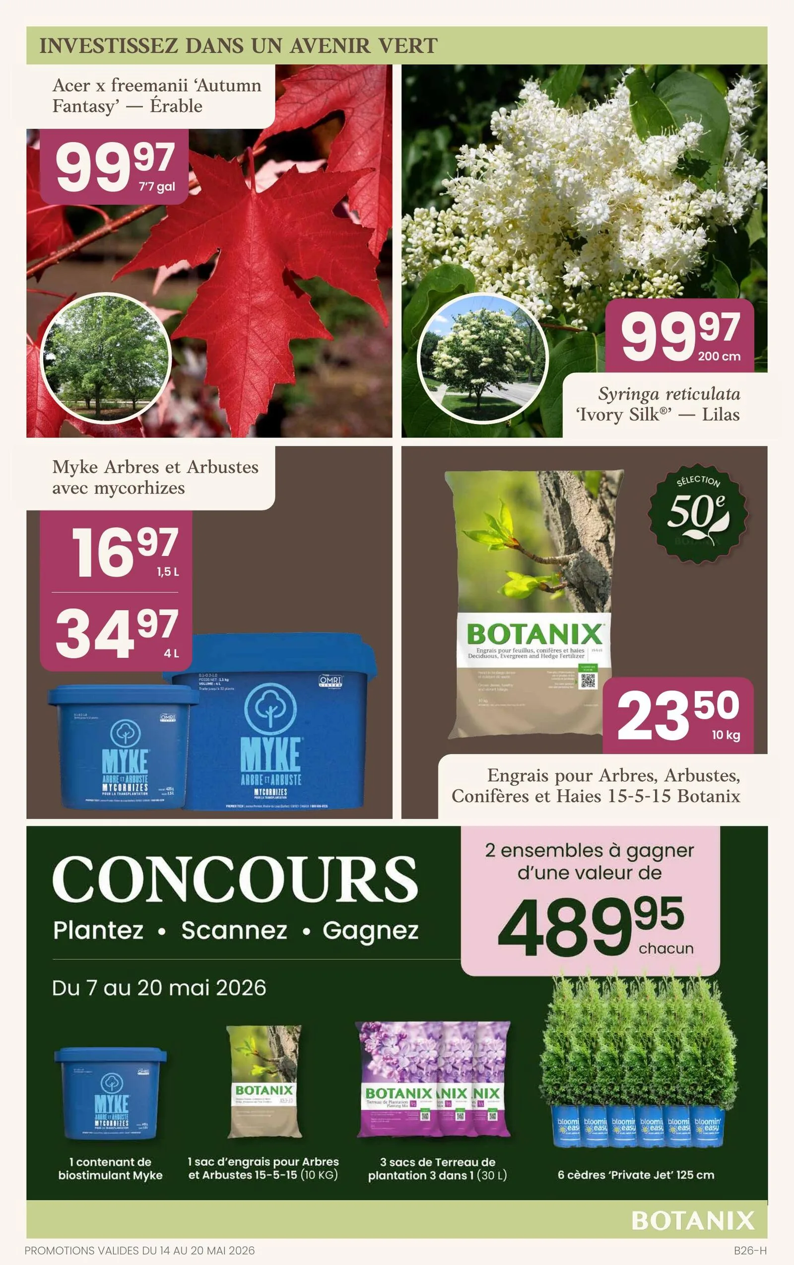 Page 4 de la Circulaire Botanix du 14 au 20 mai 2026