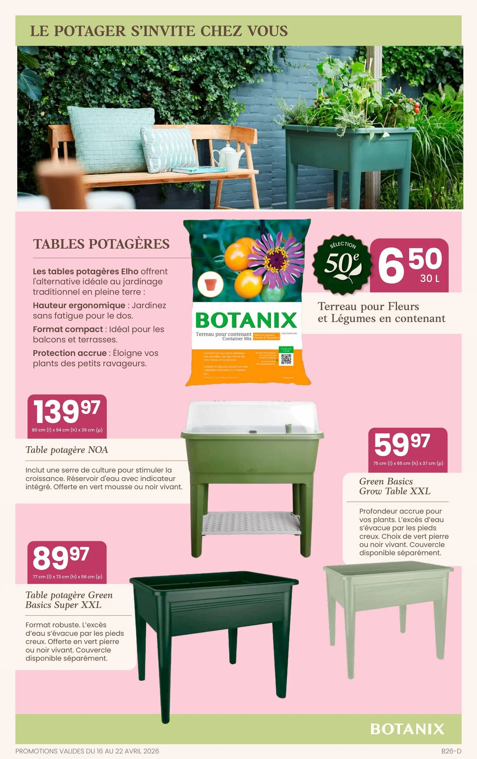 Page 10 de la Circulaire Botanix du 16 au 22 avril 2026
