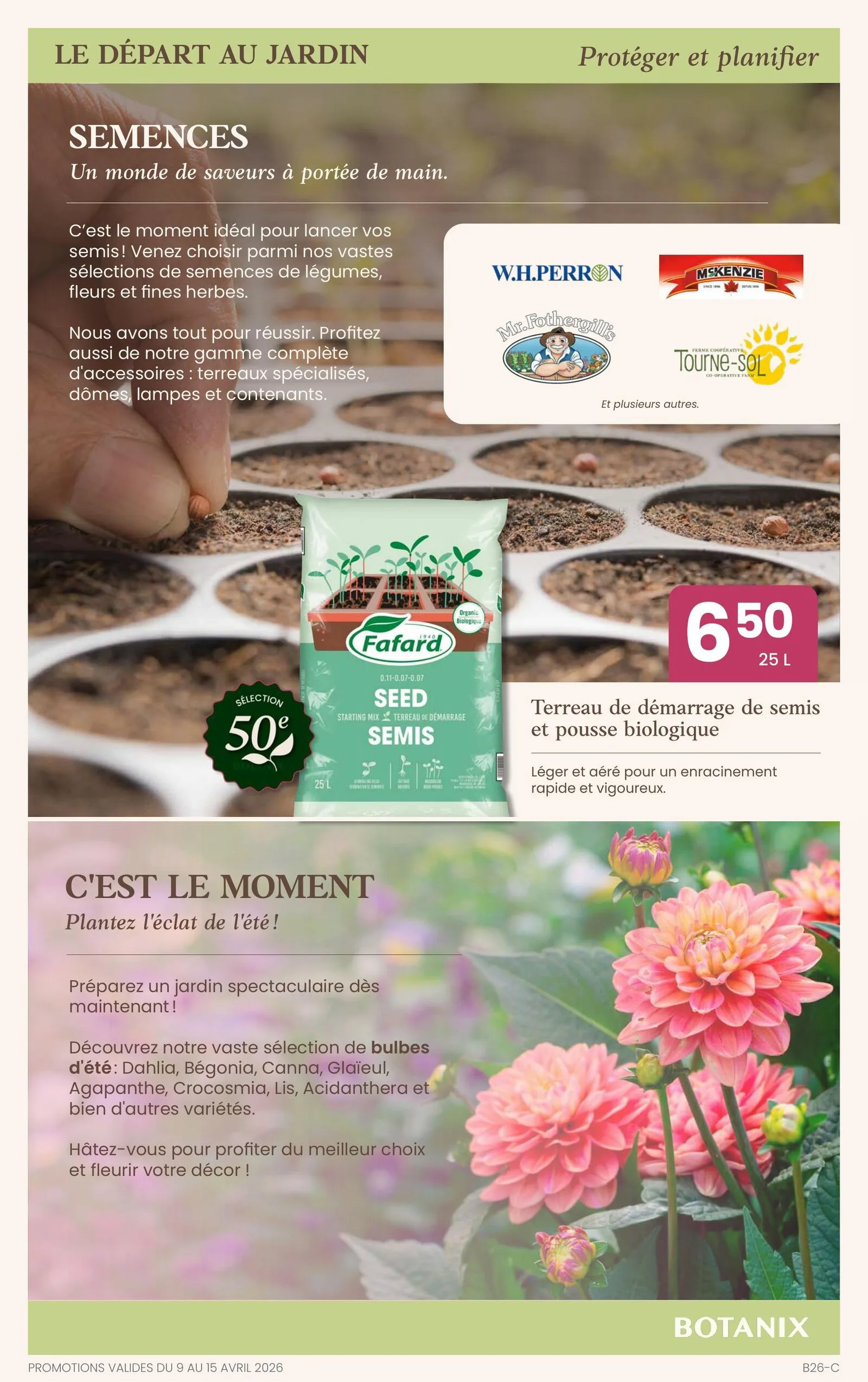 Page 7 de la Circulaire Botanix du 9 au 15 avril 2026