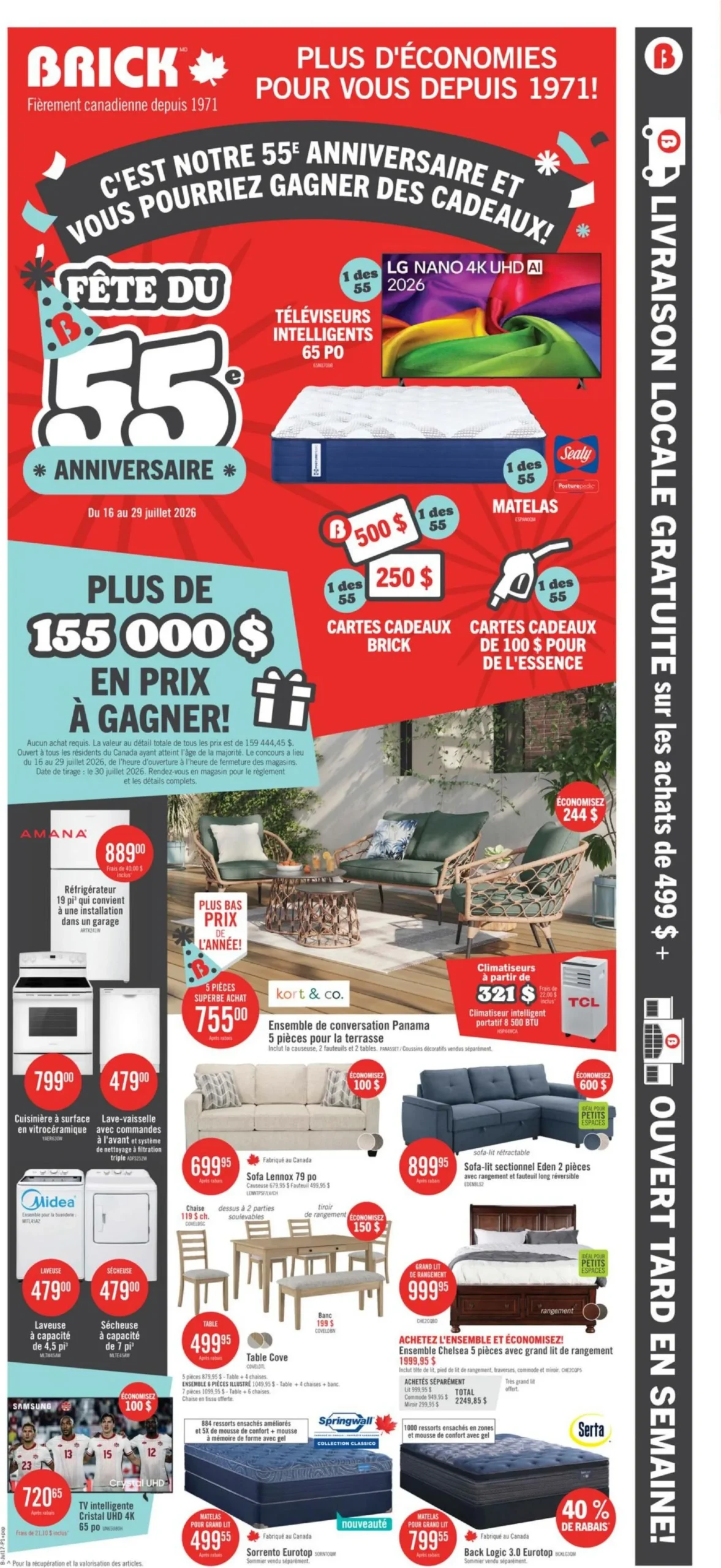 Page 3 de la Circulaire Brick Fête du 16 au 29 juillet 2026