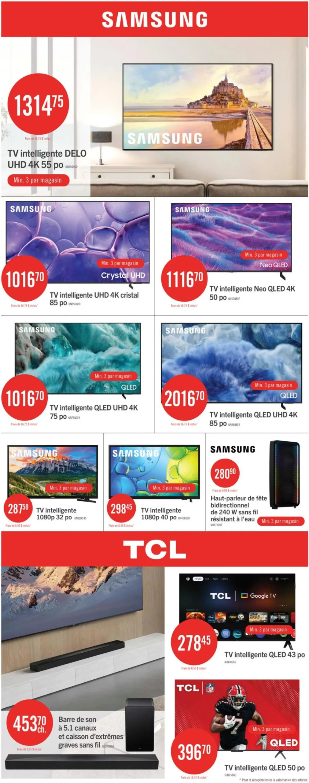 Page 3 de la Circulaire Brick Vente sous la Tente Électronique du 1 au 21 mai 2026