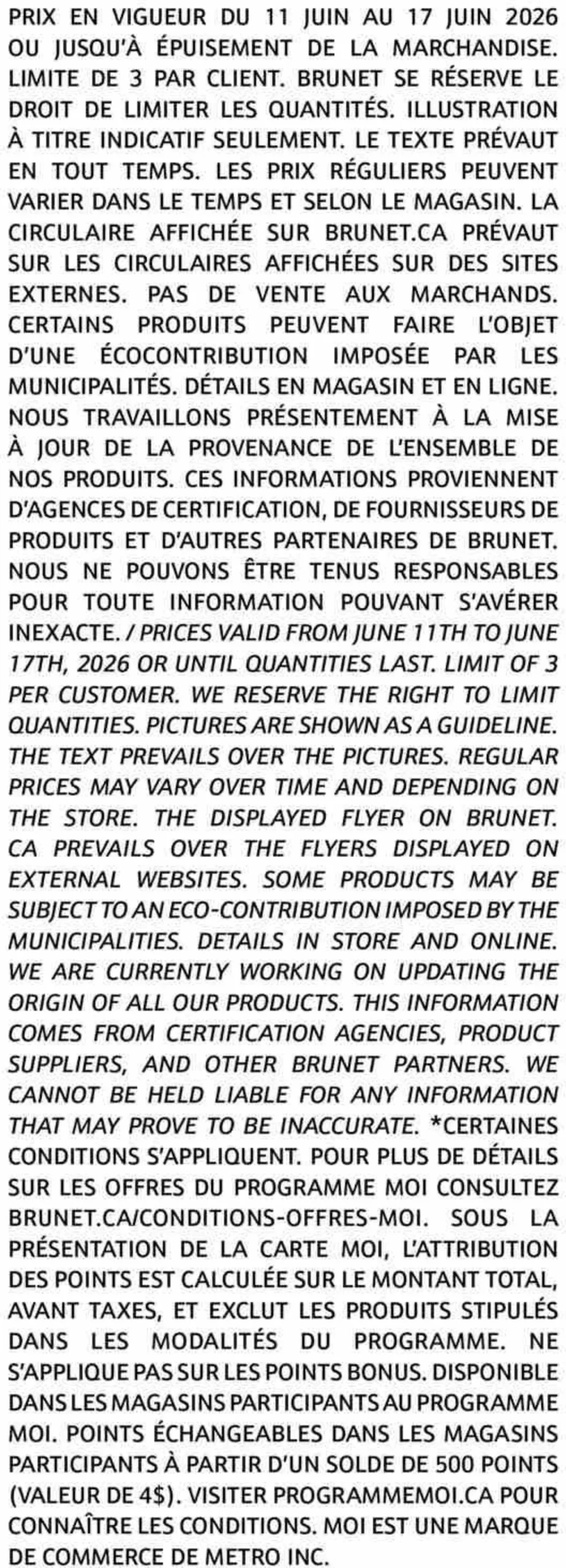 Page 12 de la Circulaire Brunet du 11 au 17 juin 2026