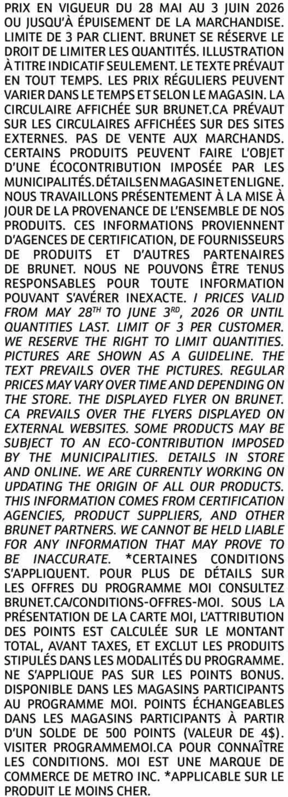 Page 11 de la Circulaire Brunet du 28 mai au 3 juin 2026