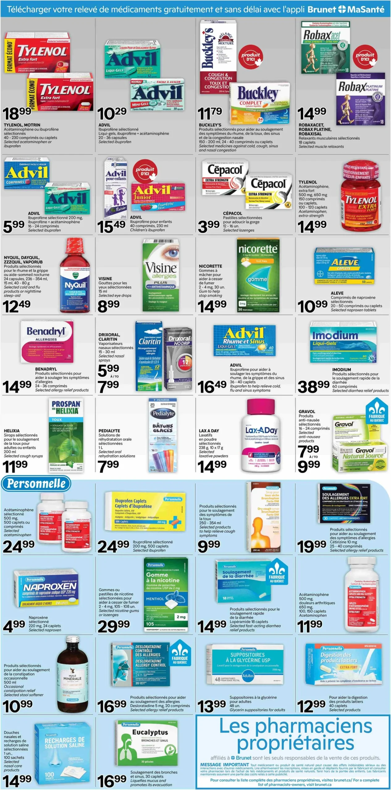 Page 3 de la Circulaire Brunet du 9 au 15 avril 2026