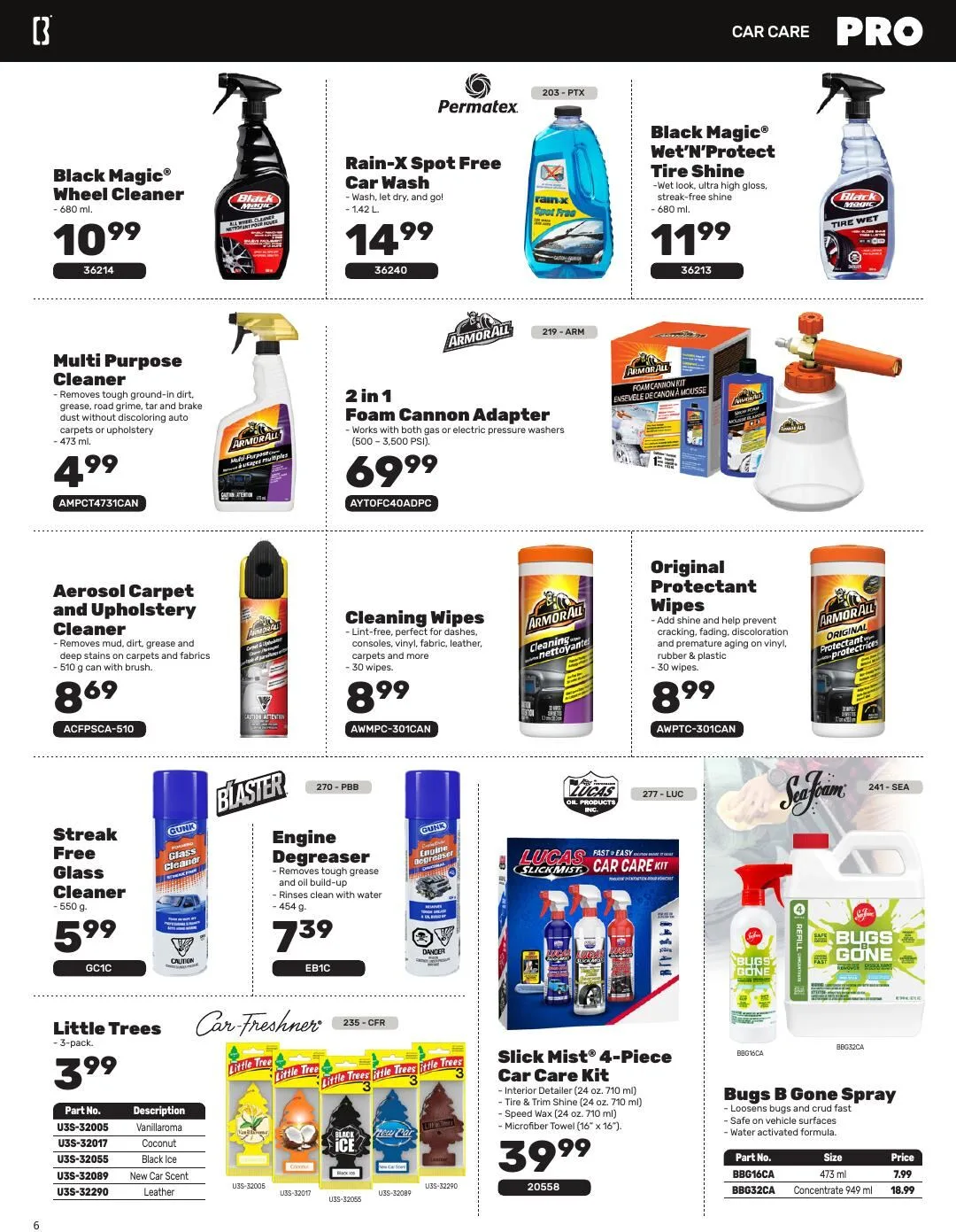 Page 6 de la Circulaire Bumper to Bumper Pro du 15 juillet au 31 août 2026