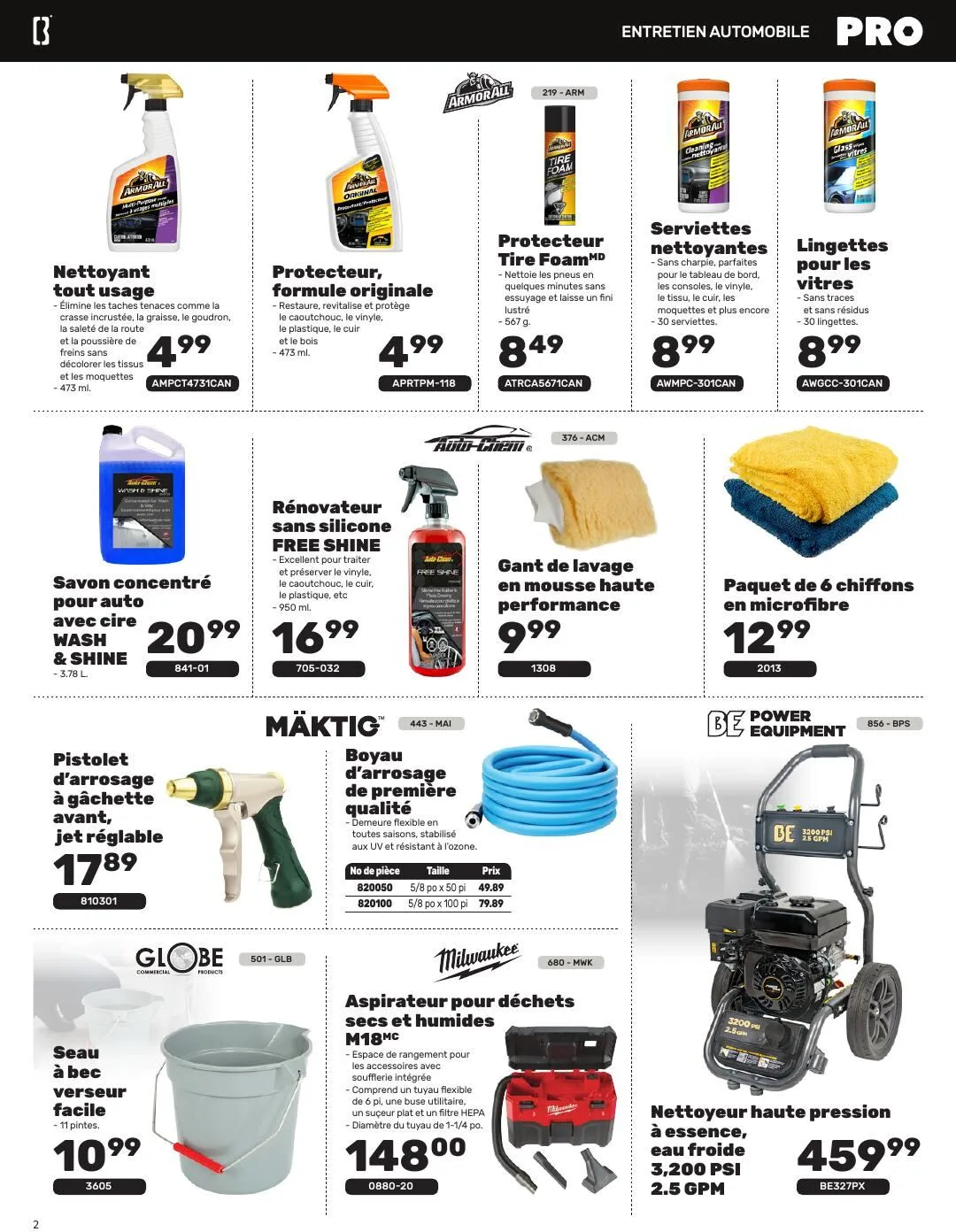 Page 2 de la Circulaire Bumper to Bumper Pro du 15 mai au 30 juin 2026