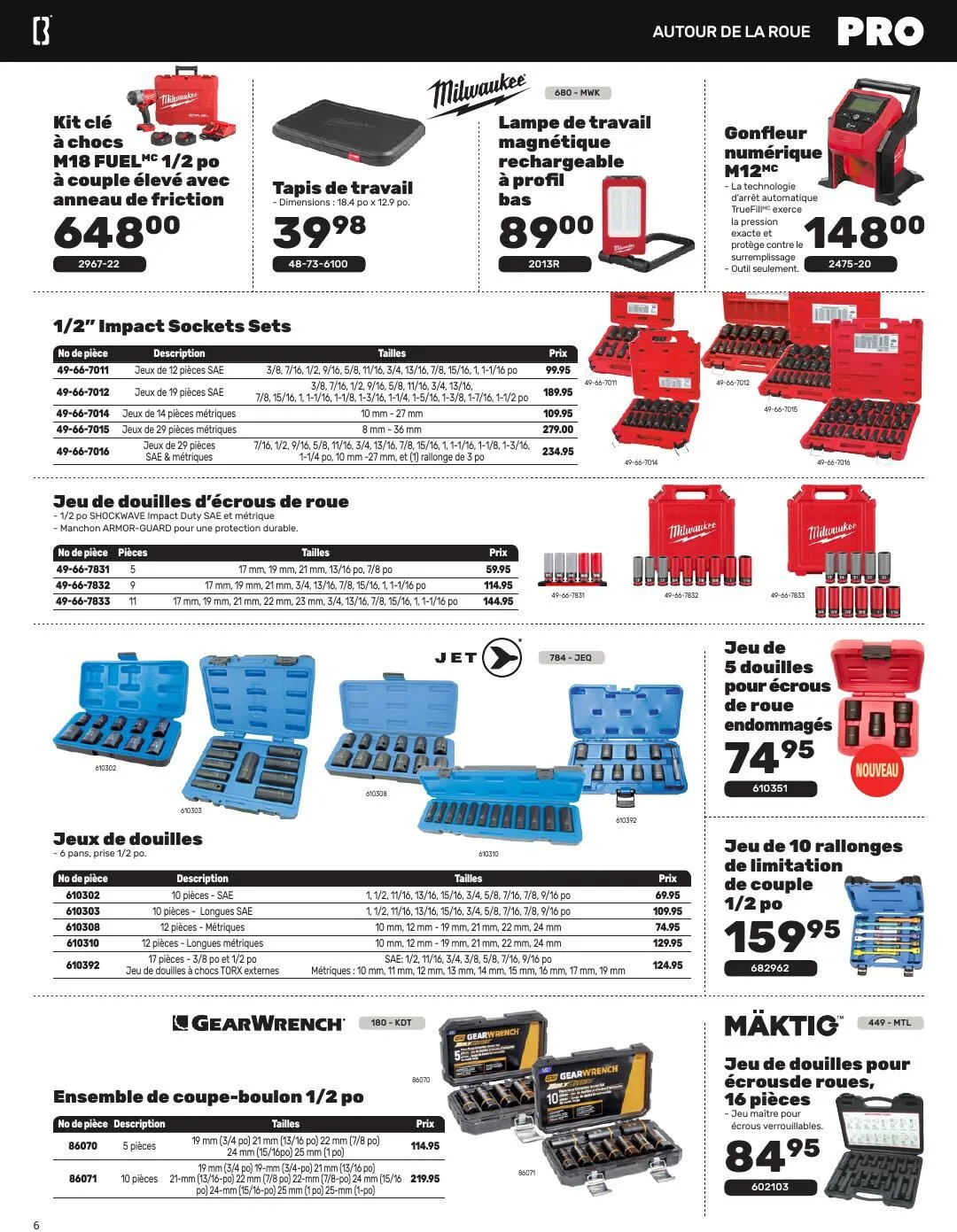Page 6 de la Circulaire Bumper to Bumper Pro du 15 septembre au 31 octobre 2026