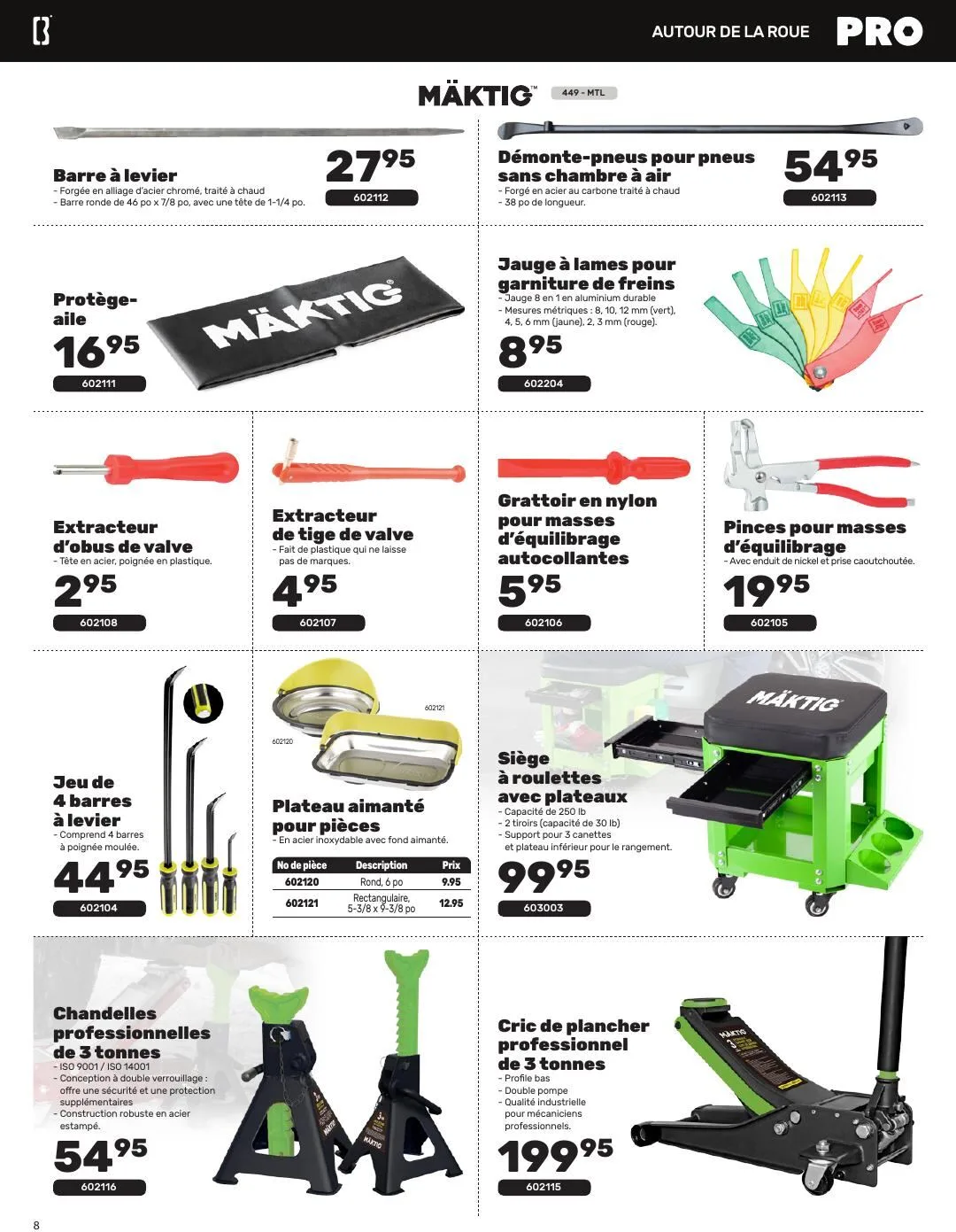 Page 8 de la Circulaire Bumper to Bumper Pro du 15 septembre au 31 octobre 2026
