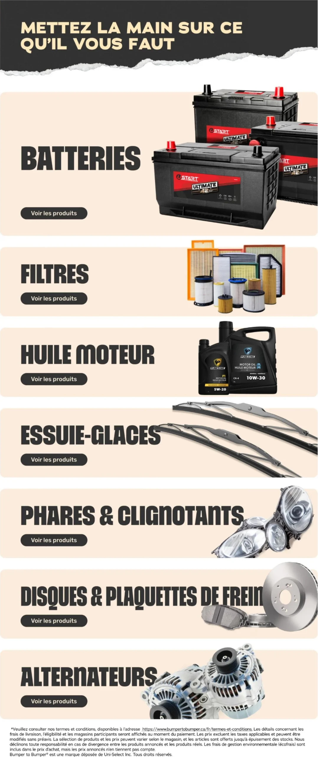 Page 4 de la Circulaire Bumper to Bumper du 1 au 30 juin 2026