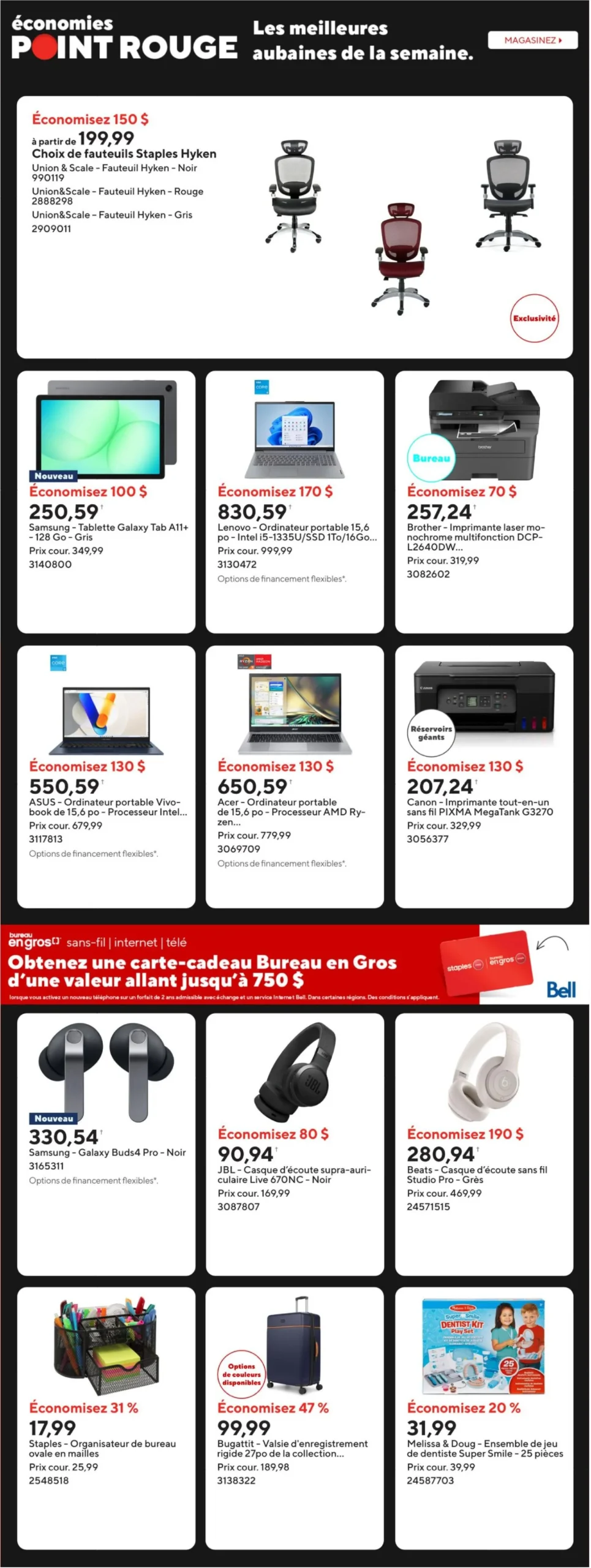 Page 2 de la Circulaire Bureau en Gros du 10 au 16 avril 2026