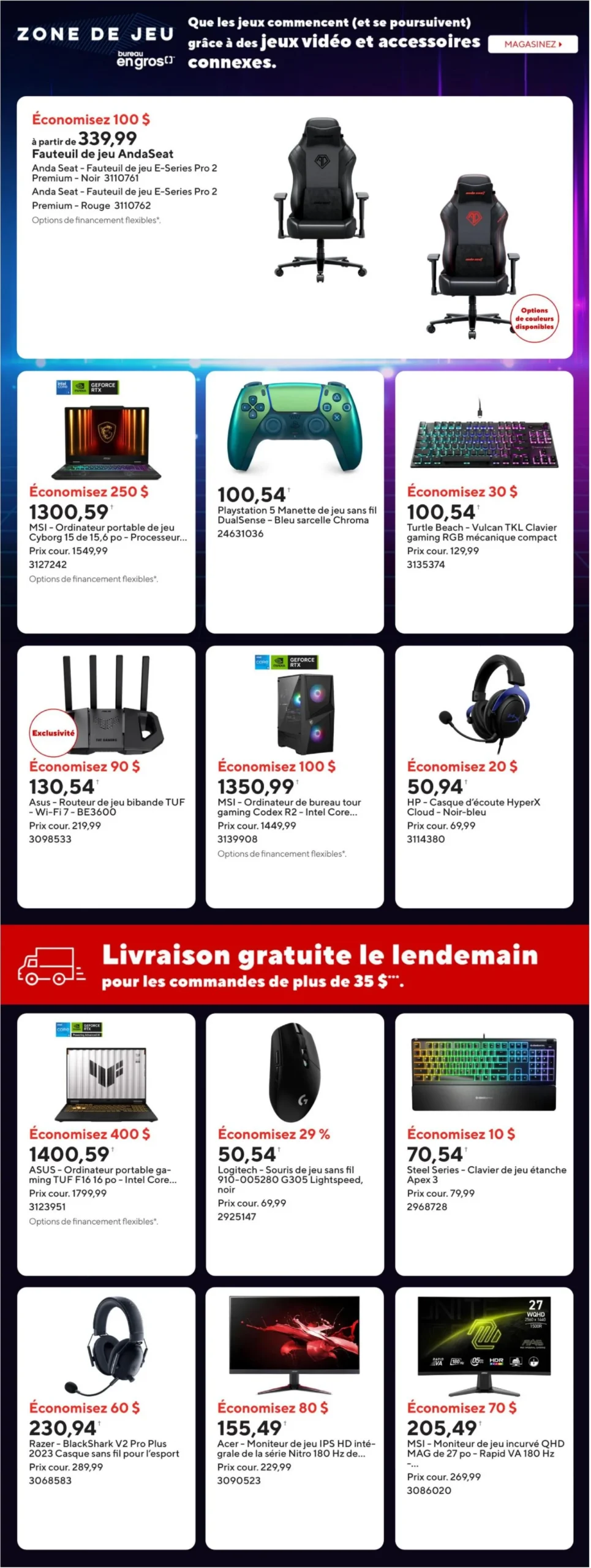 Page 10 de la Circulaire Bureau en Gros du 10 au 16 avril 2026