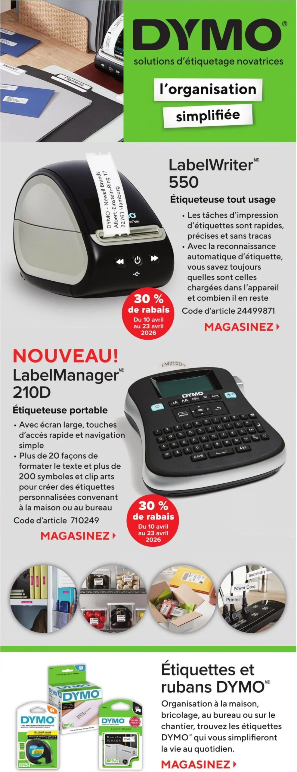 Page 18 de la Circulaire Bureau en Gros du 10 au 16 avril 2026