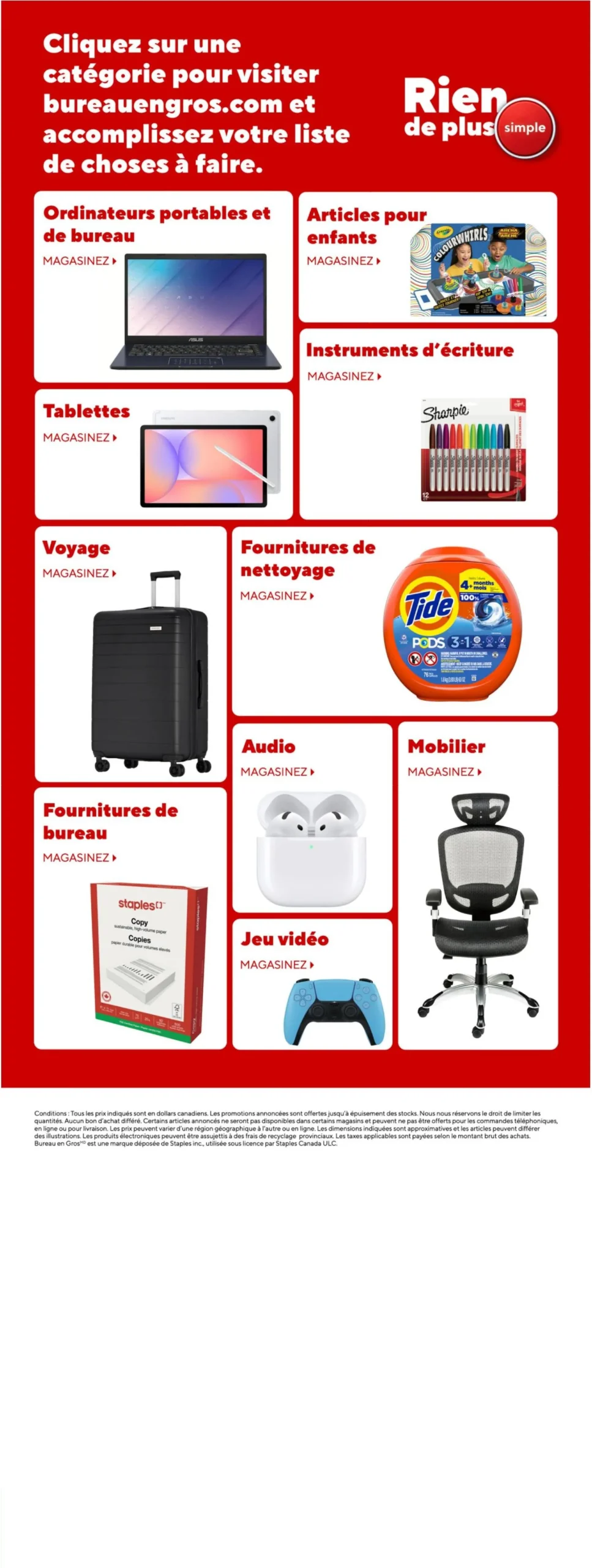 Page 21 de la Circulaire Bureau en Gros du 10 au 16 avril 2026