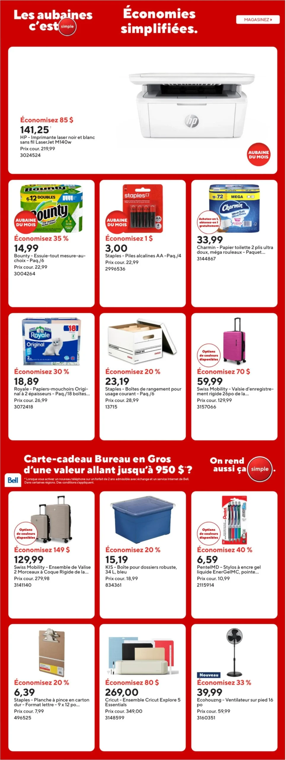 Page 2 de la Circulaire Bureau en Gros du 10 au 16 juillet 2026