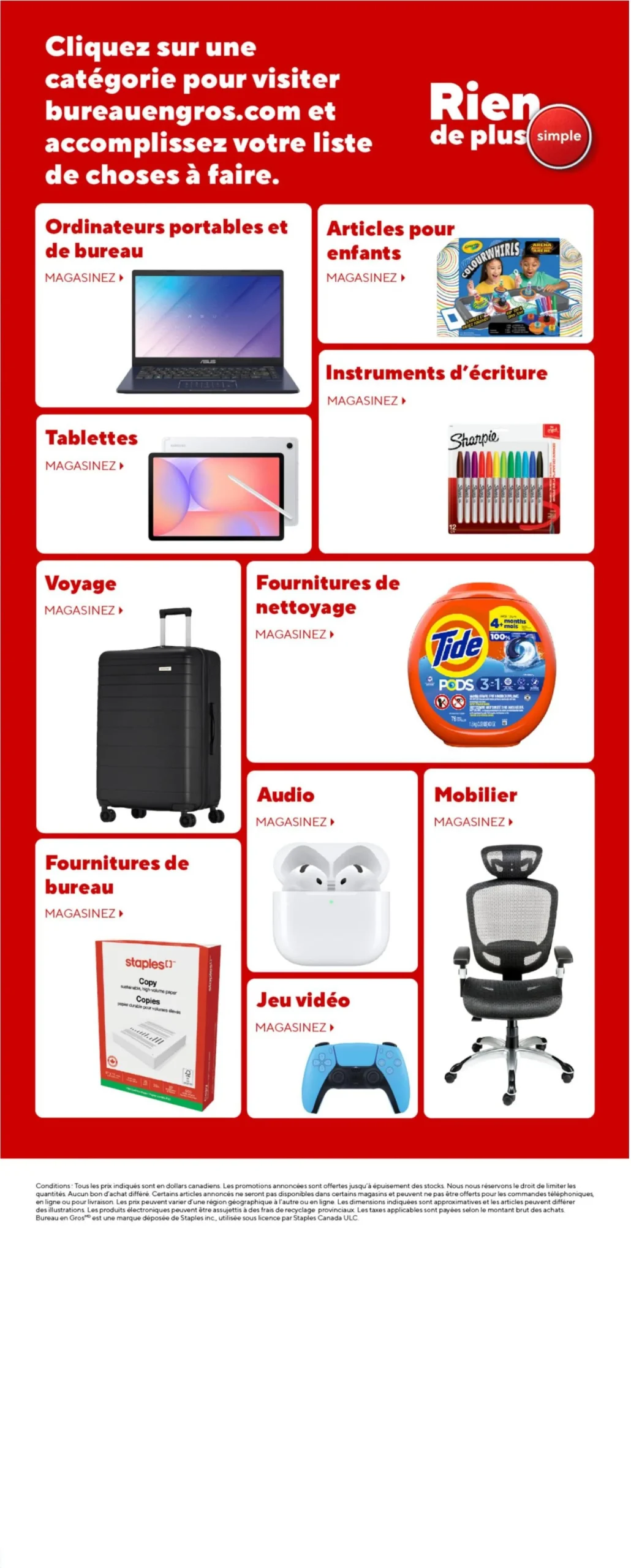 Page 21 de la Circulaire Bureau en Gros du 18 au 24 septembre 2026