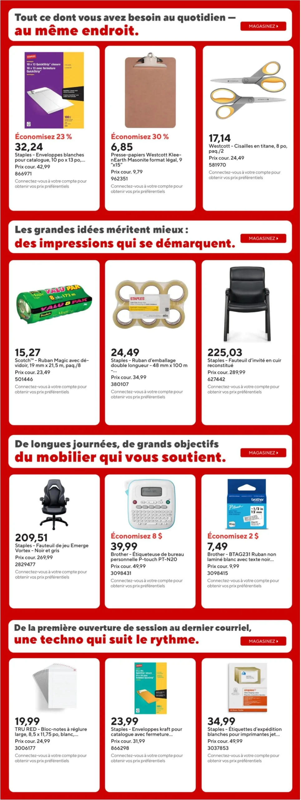 Page 20 de la Circulaire Bureau en Gros du 24 au 30 juillet 2026