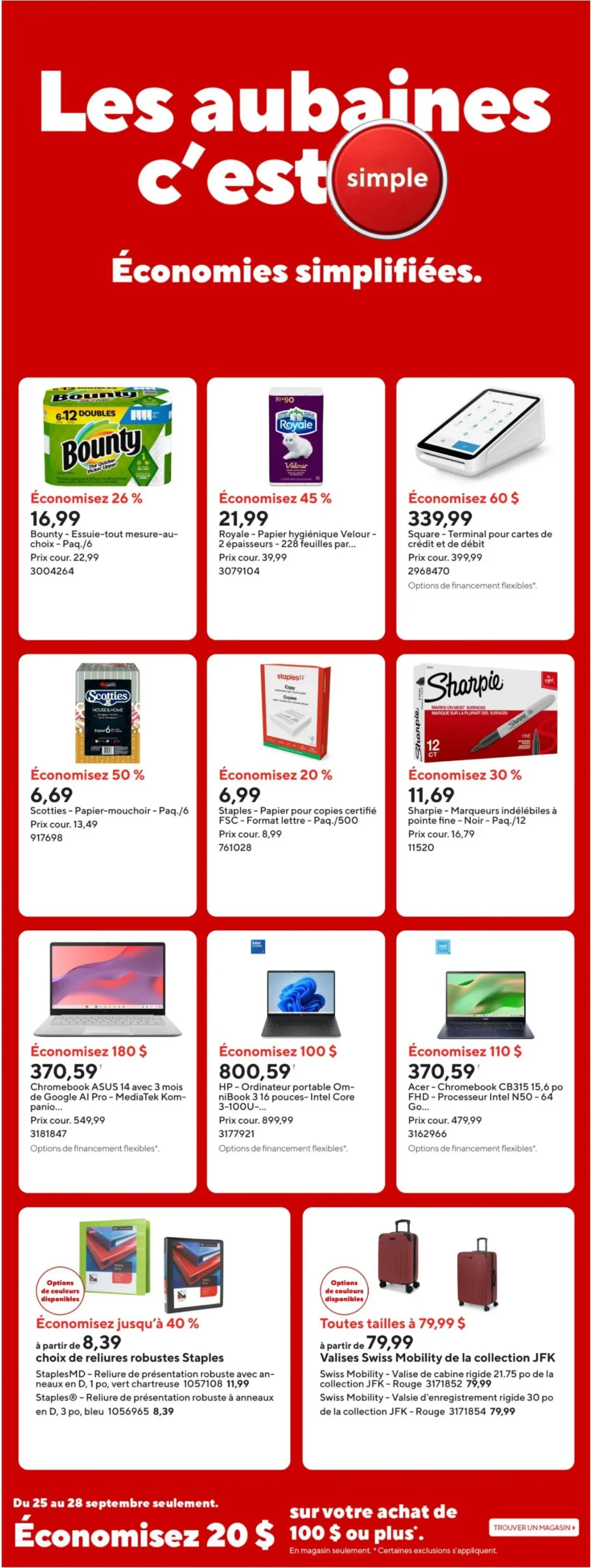 Page 3 de la Circulaire Bureau en Gros du 25 septembre au 1 octobre 2026